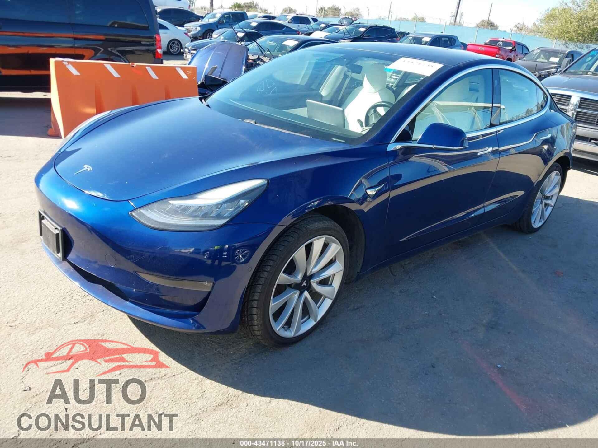 TESLA MODEL 3 2019 - 5YJ3E1EA4KF413226