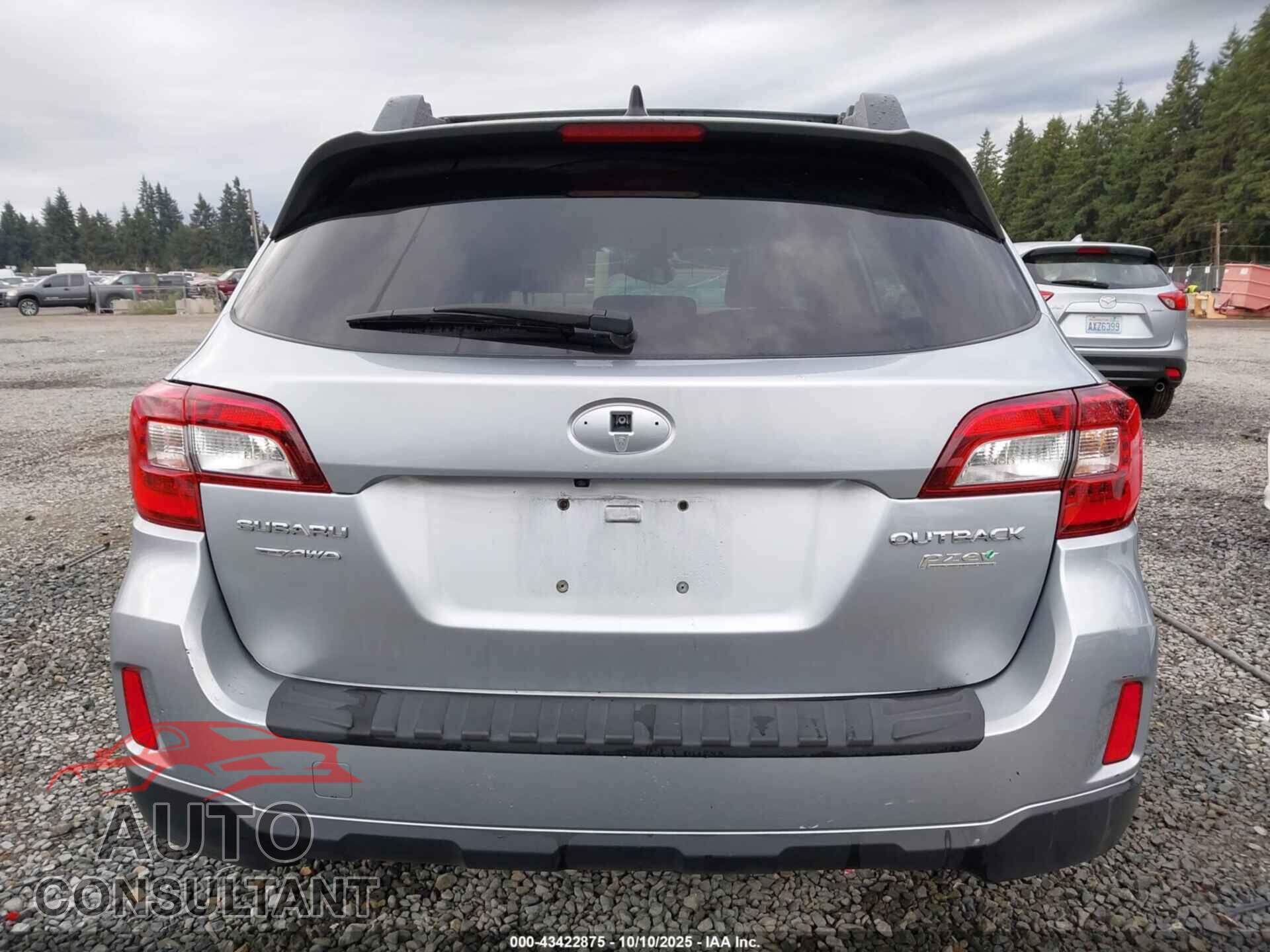 SUBARU OUTBACK 2016 - 4S4BSAEC1G3241310