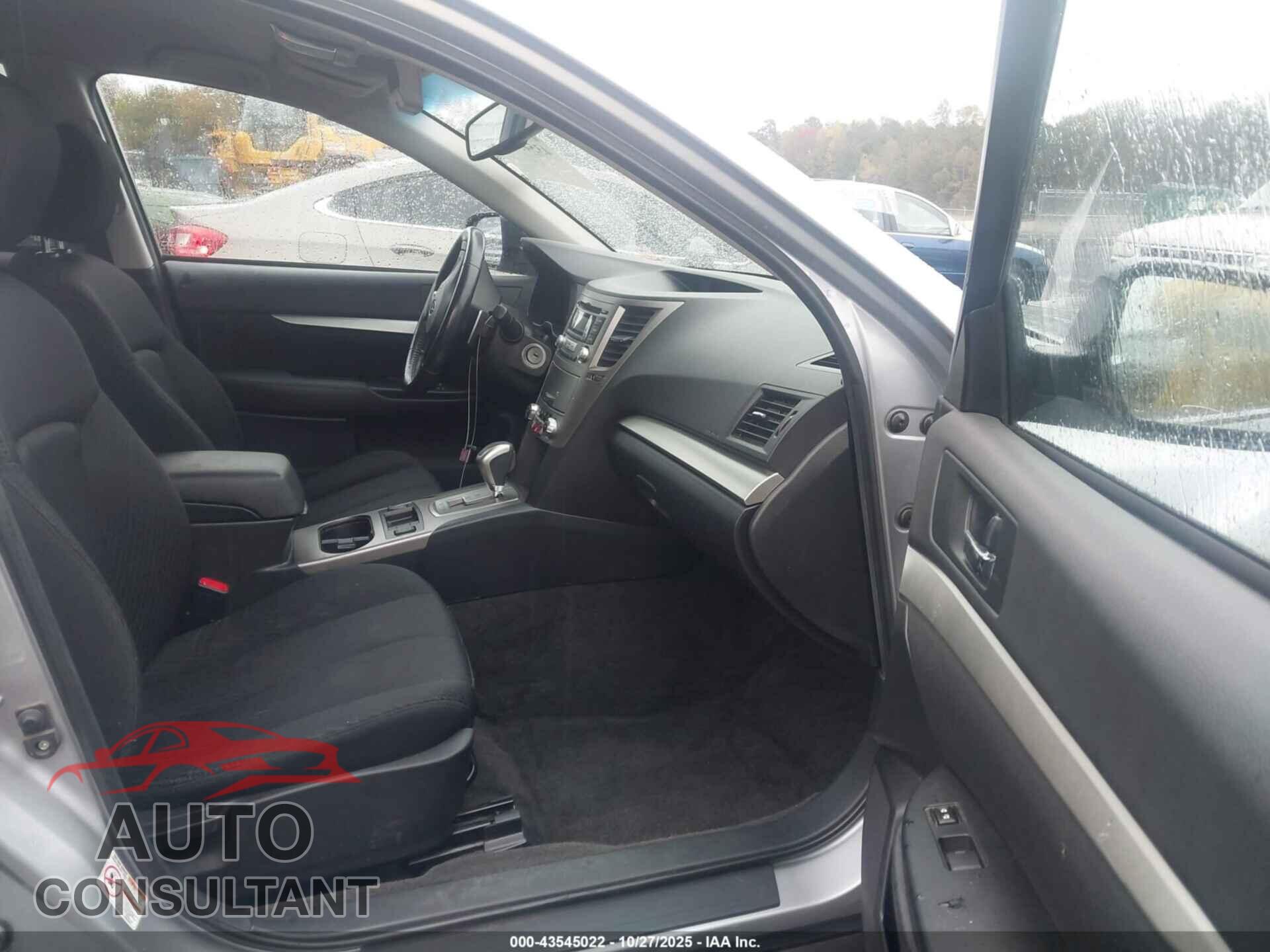 SUBARU OUTBACK 2012 - 4S4BRBCC4C3219042