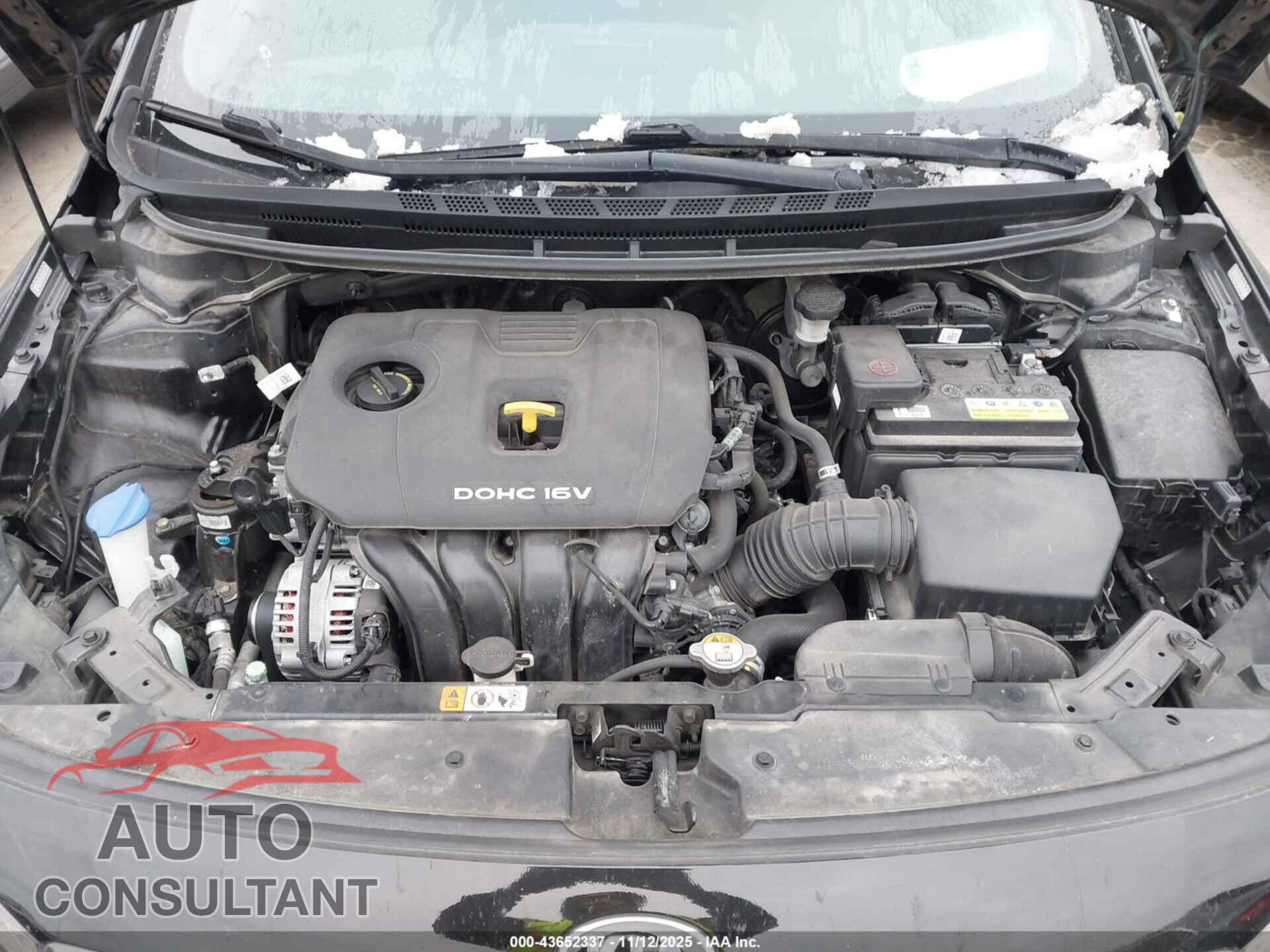 KIA FORTE 2017 - 3KPFK4A77HE059976