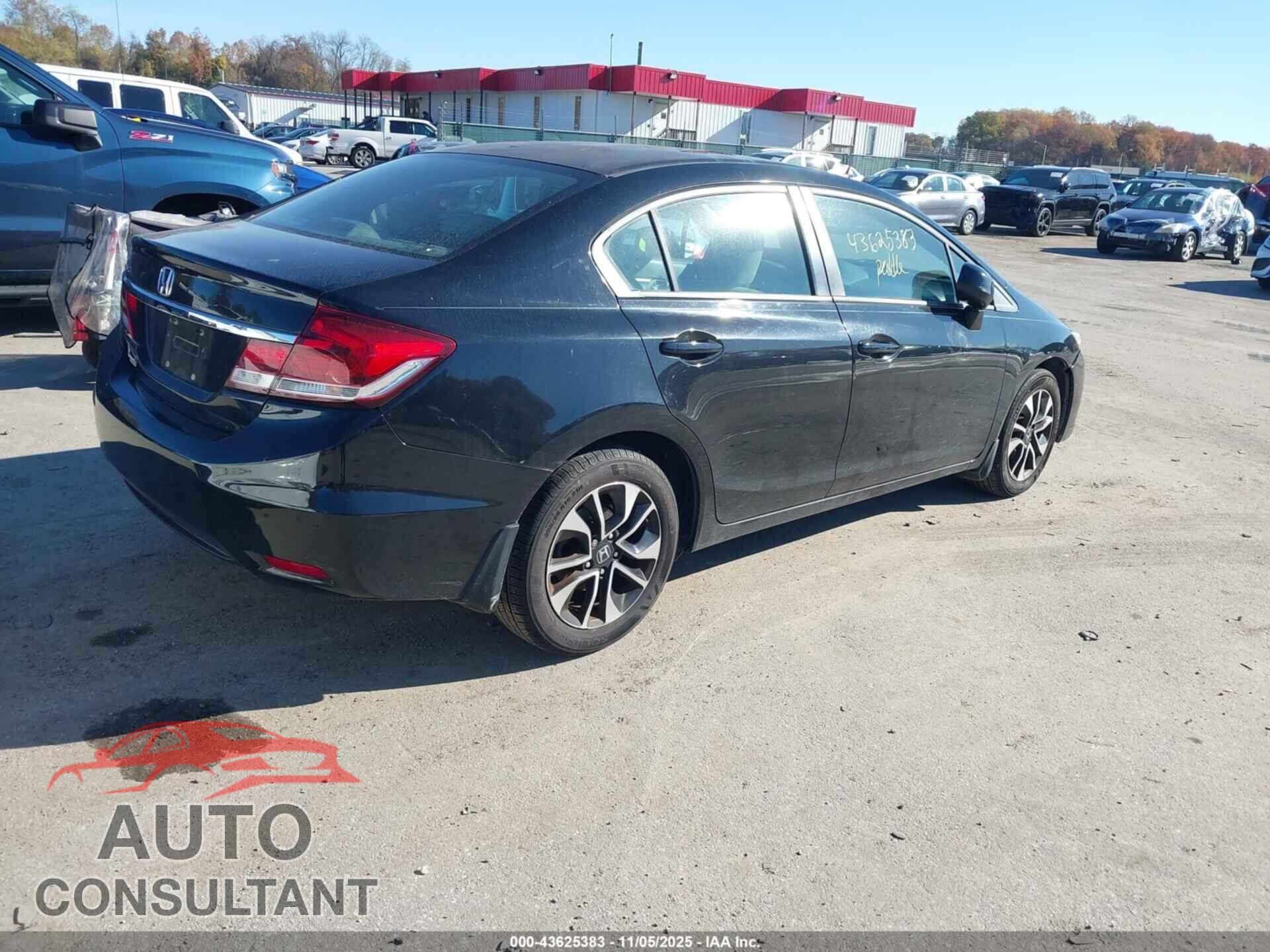 HONDA CIVIC 2013 - 19XFB2F80DE055445