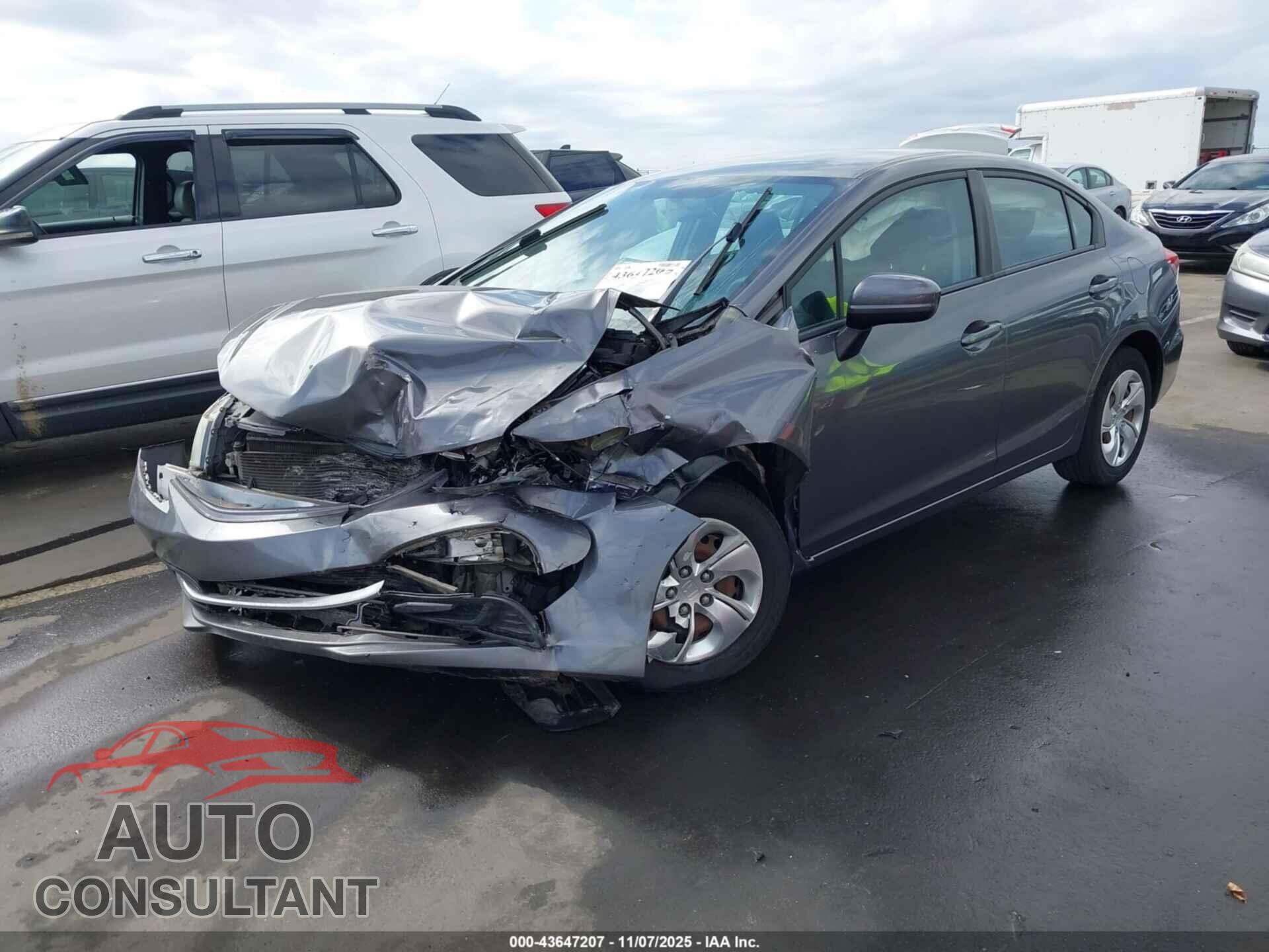 HONDA CIVIC 2014 - 19XFB2F53EE028084