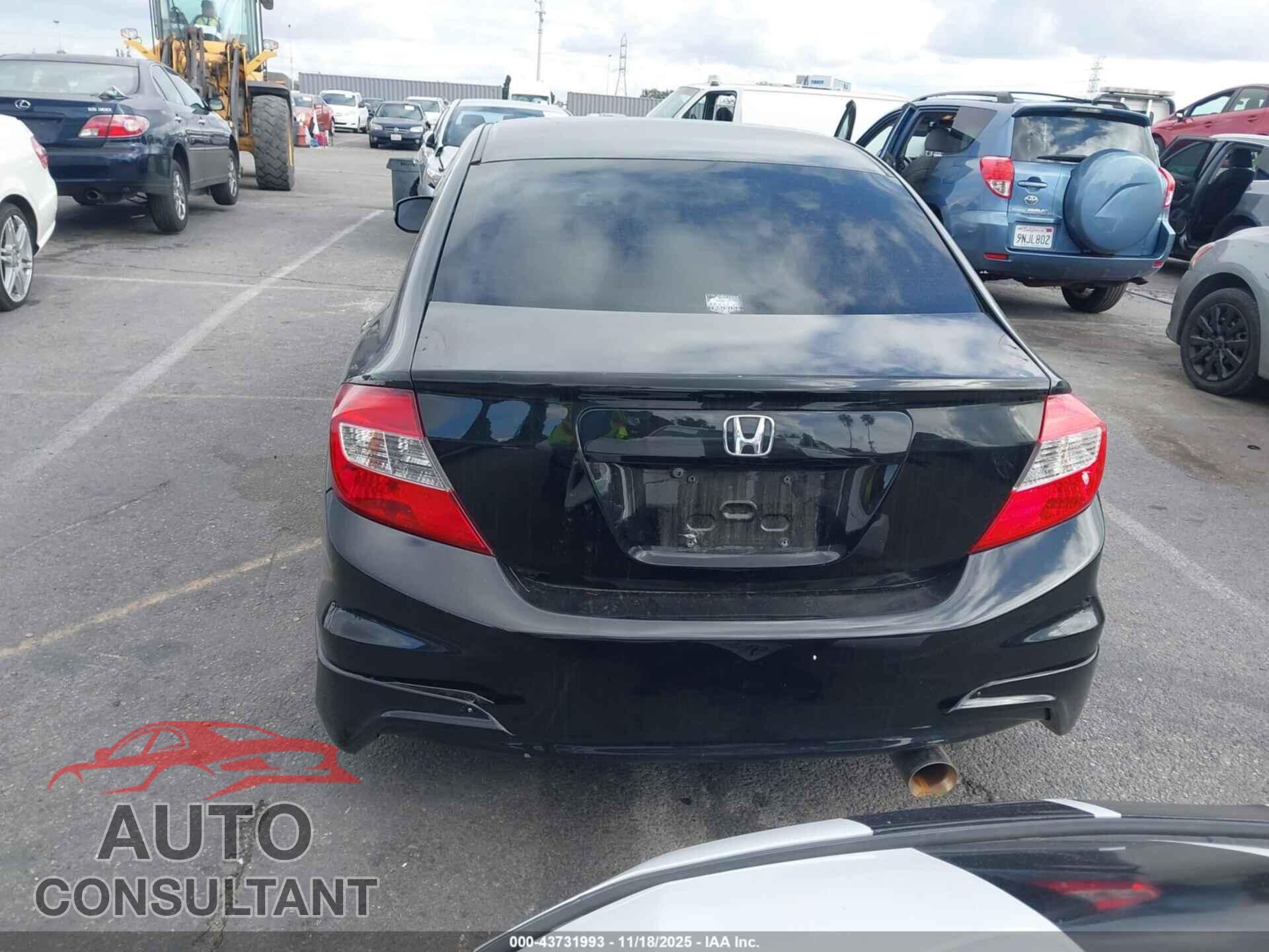 HONDA CIVIC 2012 - 19XFB2F59CE302899