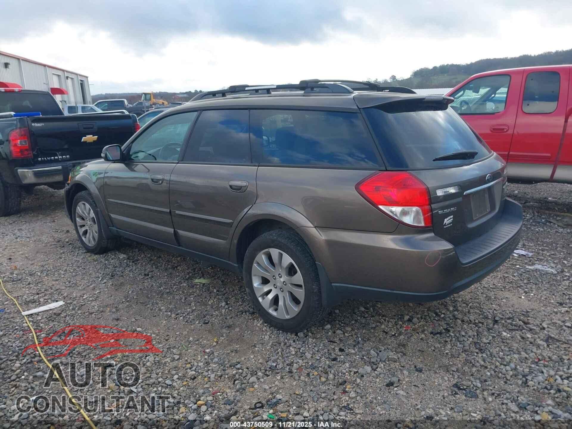 SUBARU OUTBACK 2009 - 4S4BP85C194313906