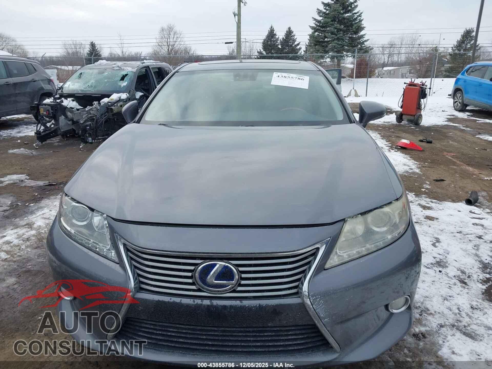 LEXUS ES 300H 2013 - JTHBW1GG2D2016550