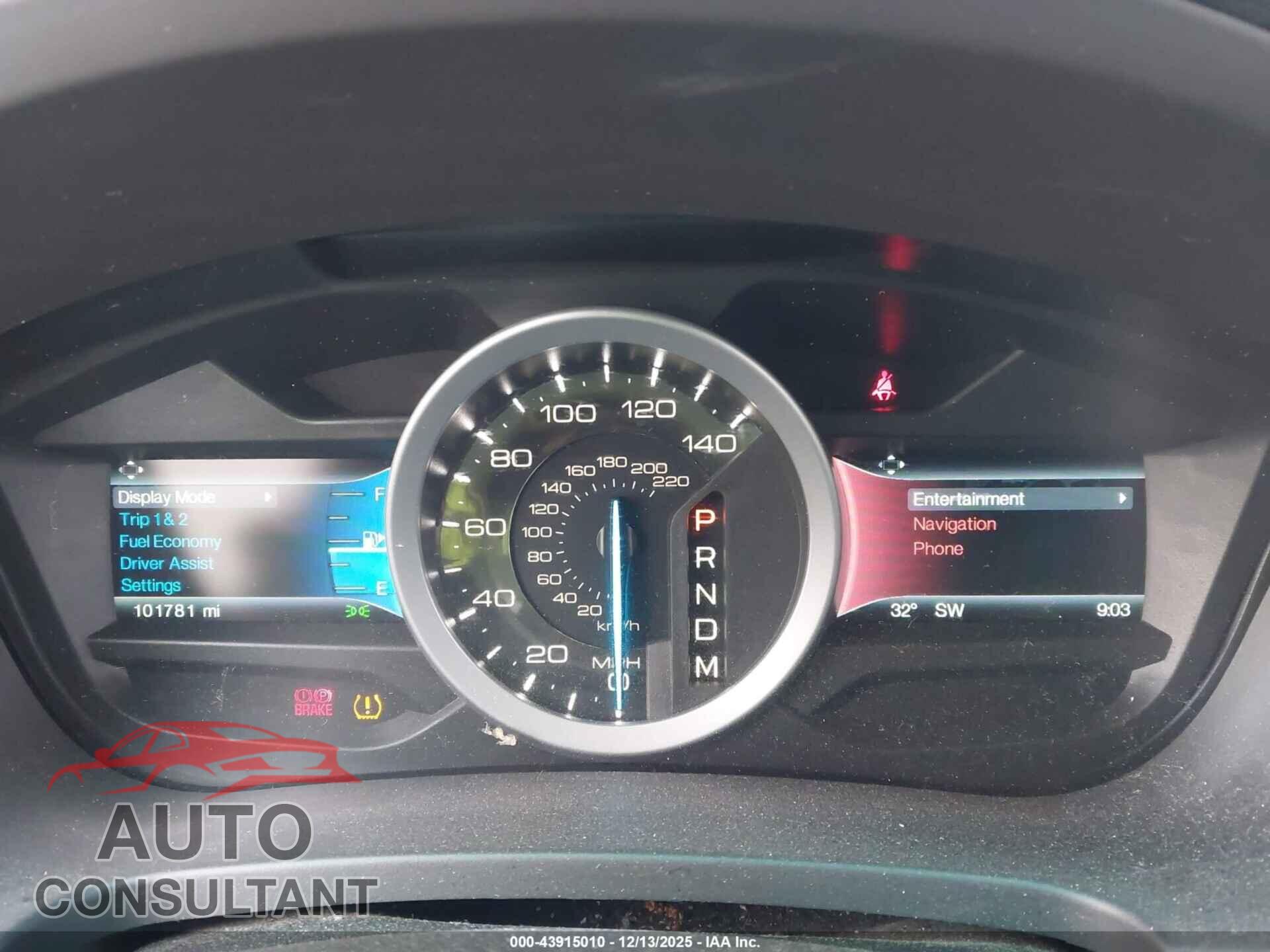 FORD EXPLORER 2015 - 1FM5K8D8XFGA30861