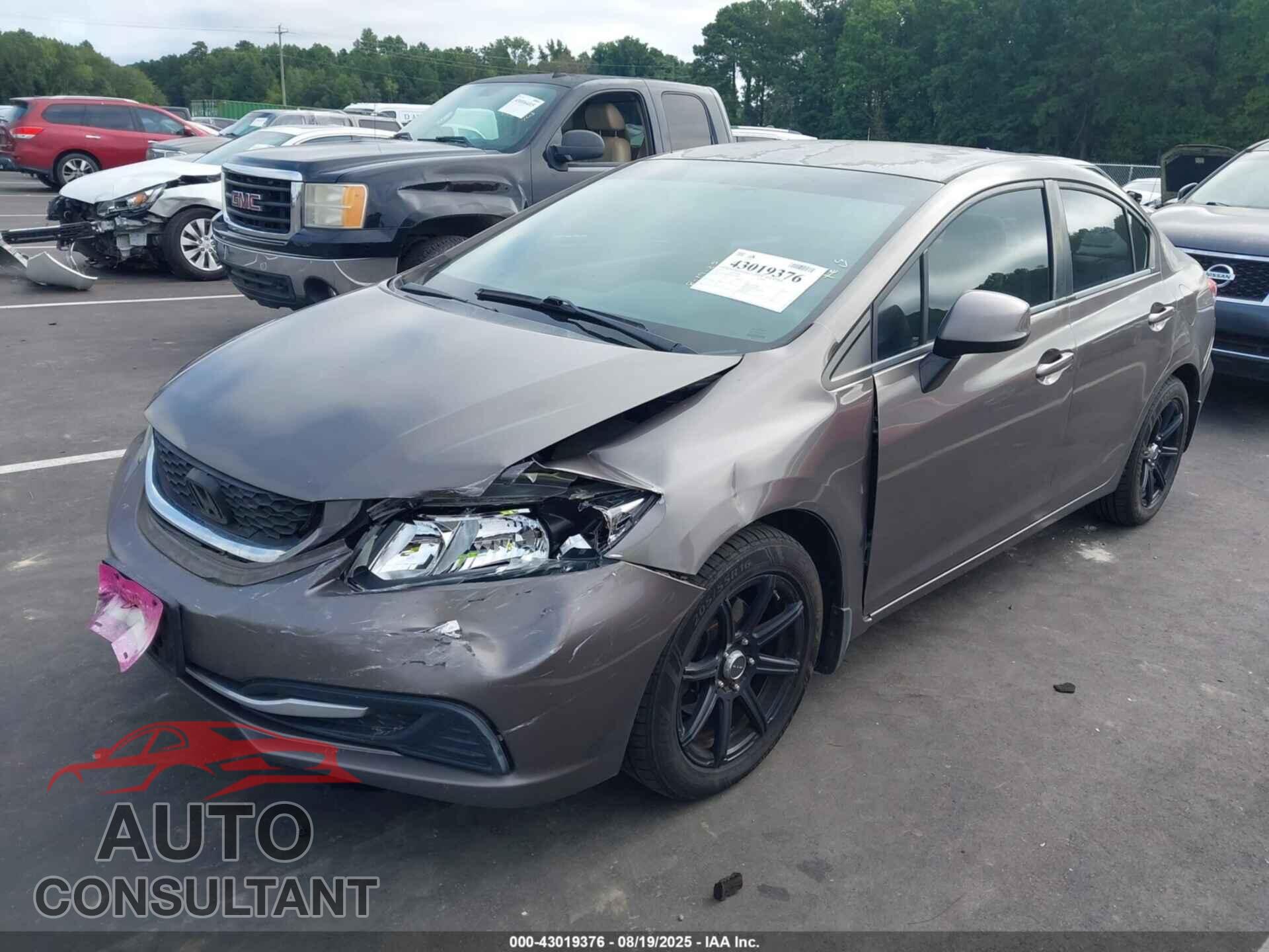 HONDA CIVIC 2013 - 2HGFB2F58DH559768