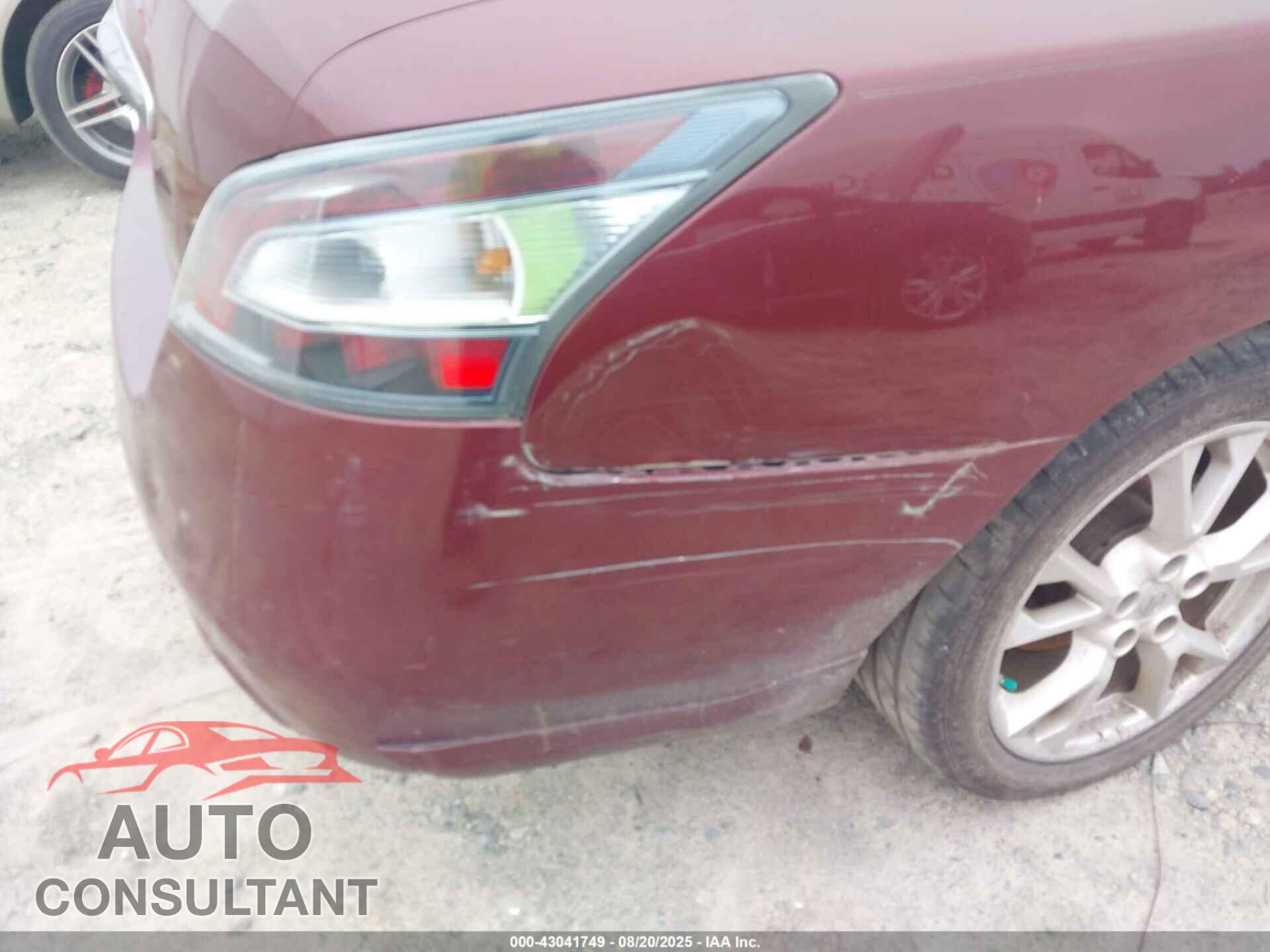 NISSAN MAXIMA 2013 - 1N4AA5AP2DC841905