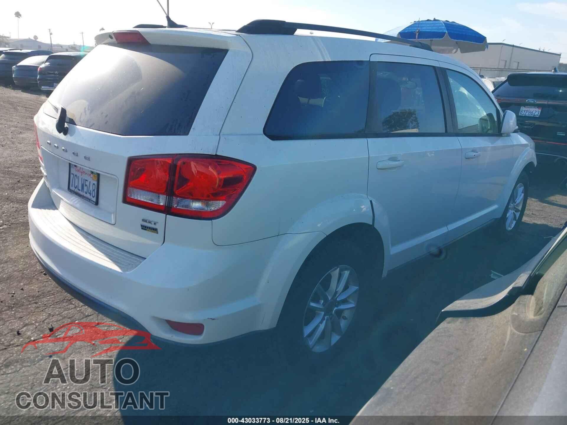 DODGE JOURNEY 2014 - 3C4PDCBG2ET152466