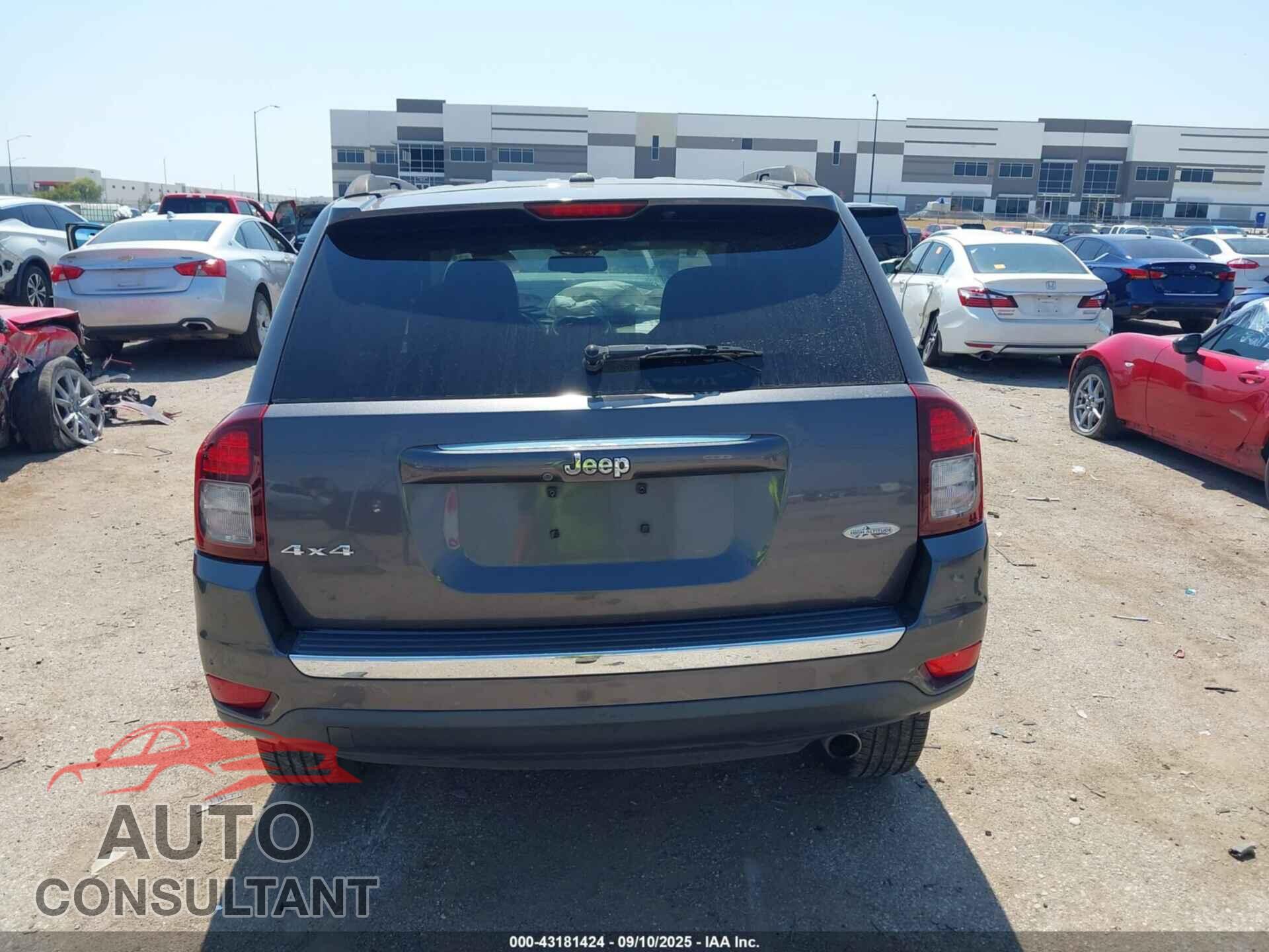 JEEP COMPASS 2017 - 1C4NJDEB5HD100524
