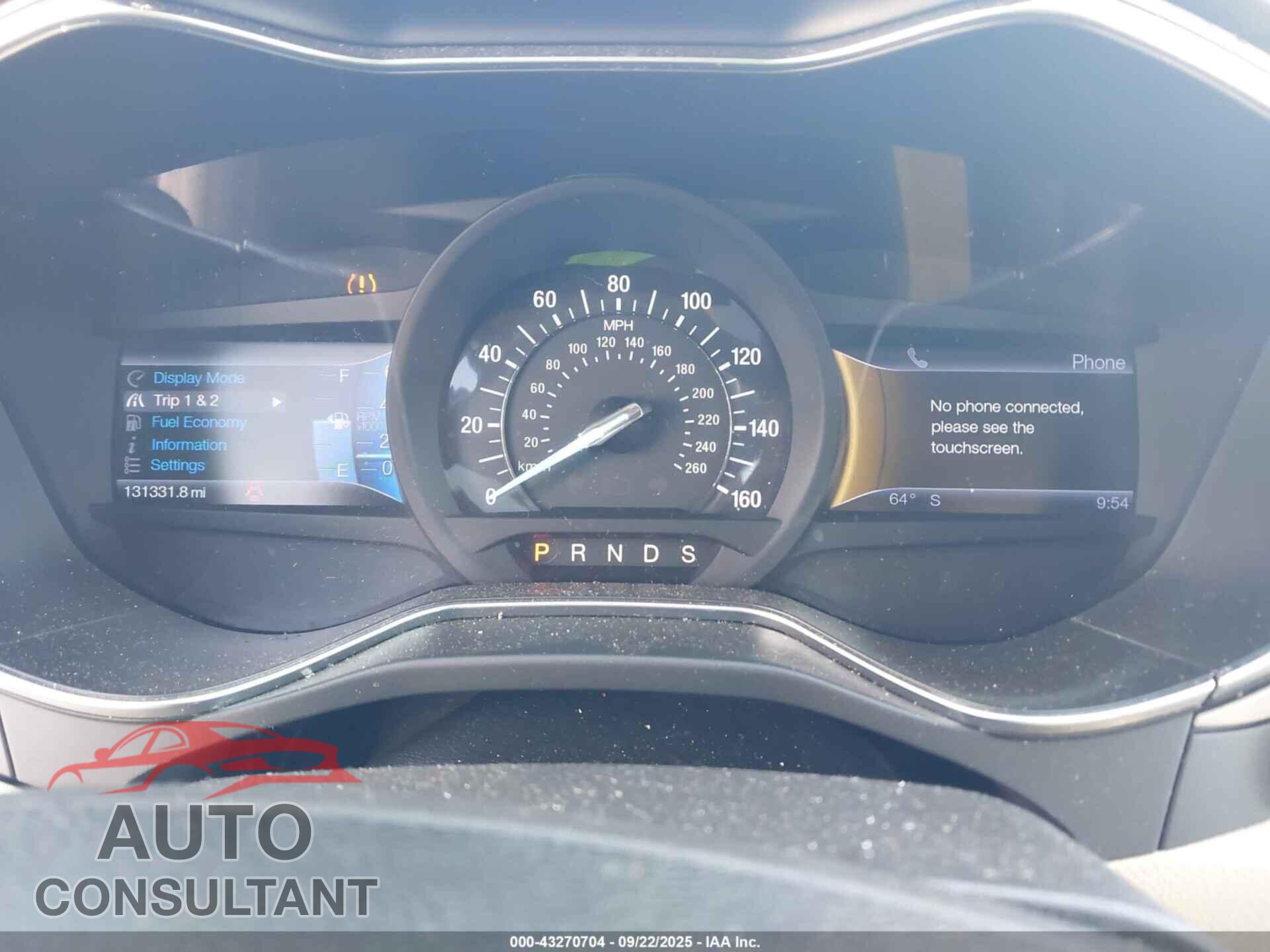 FORD FUSION 2013 - 3FA6P0H97DR188021