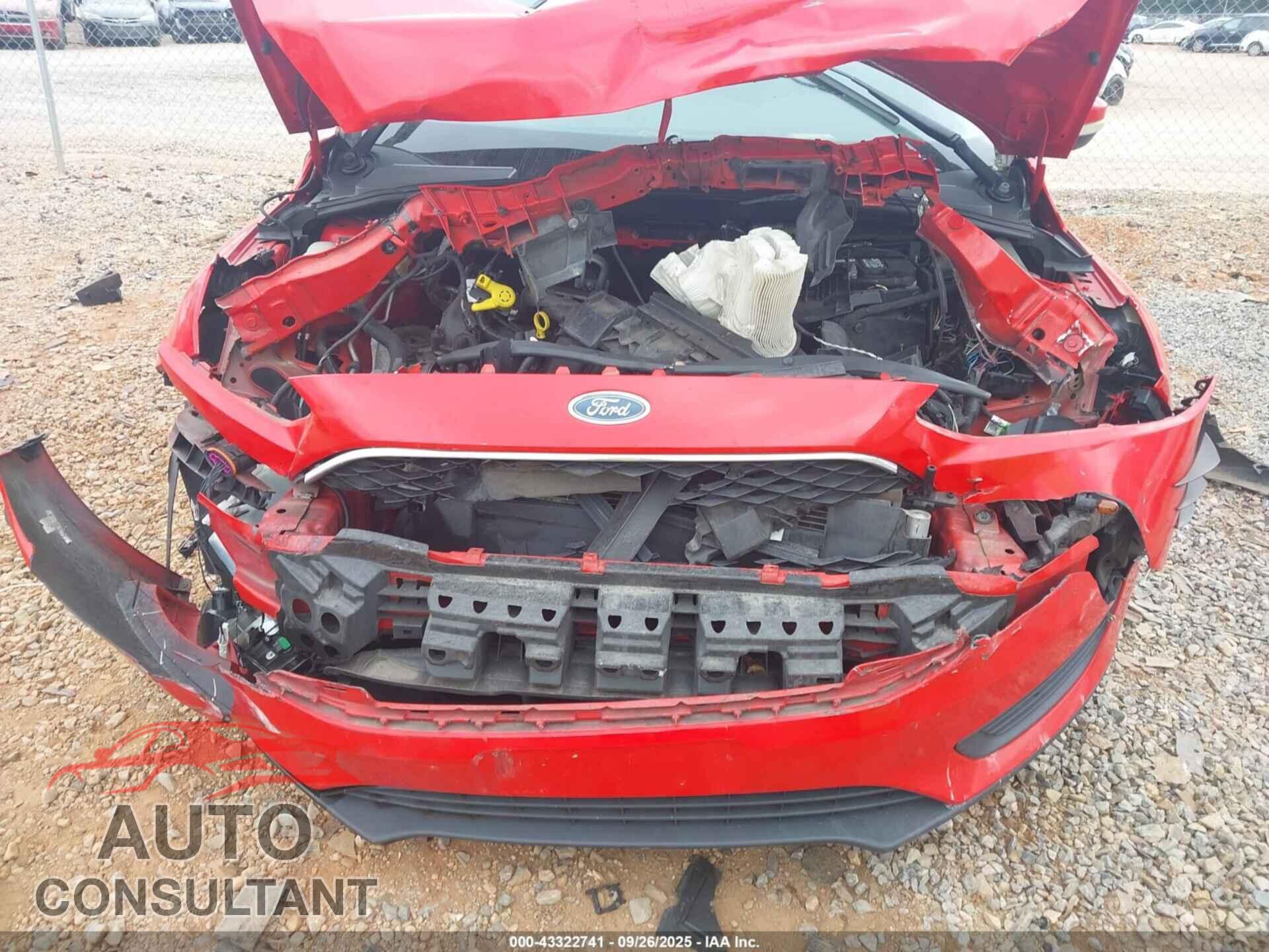 FORD FOCUS 2015 - 1FADP3K22FL354533