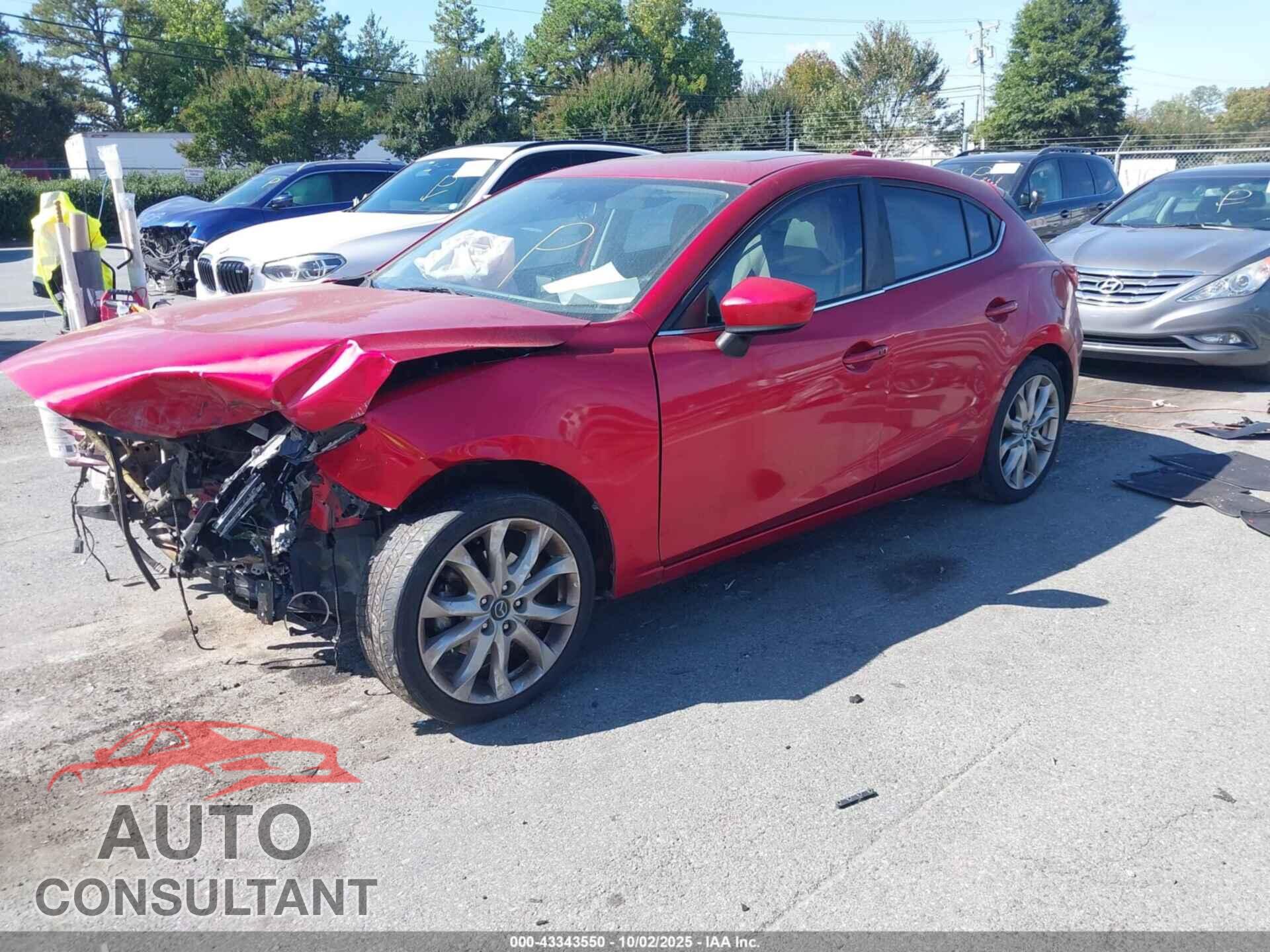 MAZDA MAZDA3 2014 - JM1BM1M37E1101920