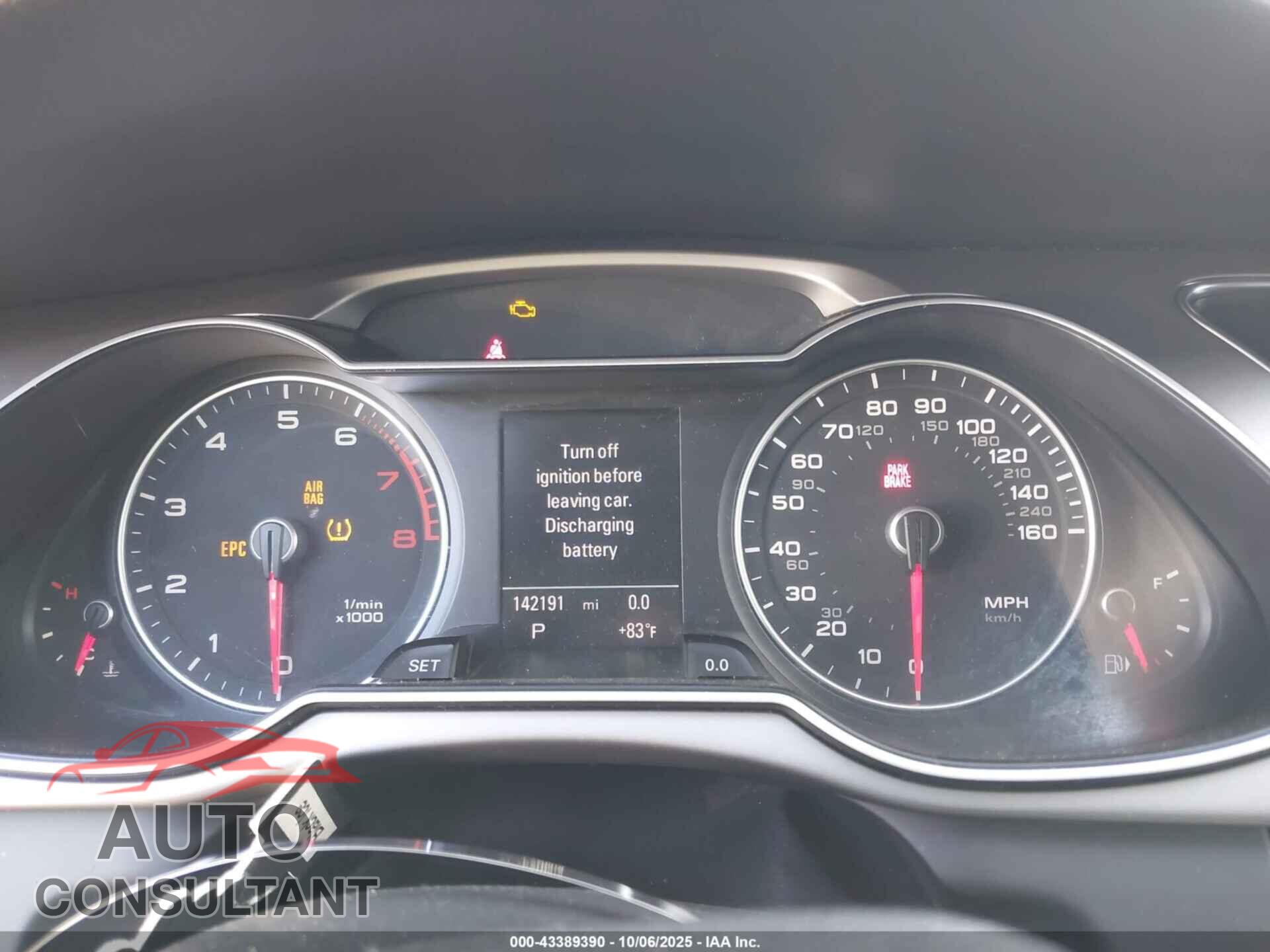 AUDI A4 2013 - WAUBFAFL7DA161151