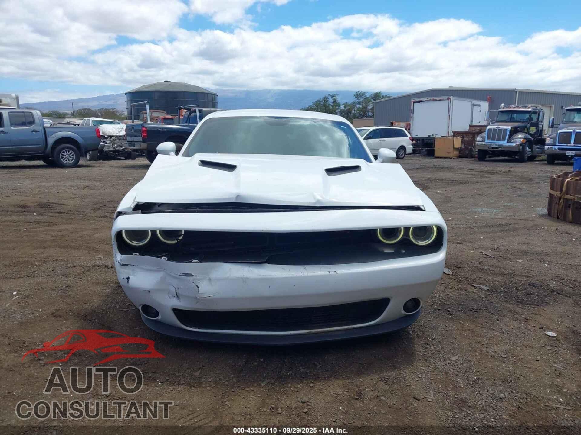 DODGE CHALLENGER 2016 - 2C3CDZBT3GH218473