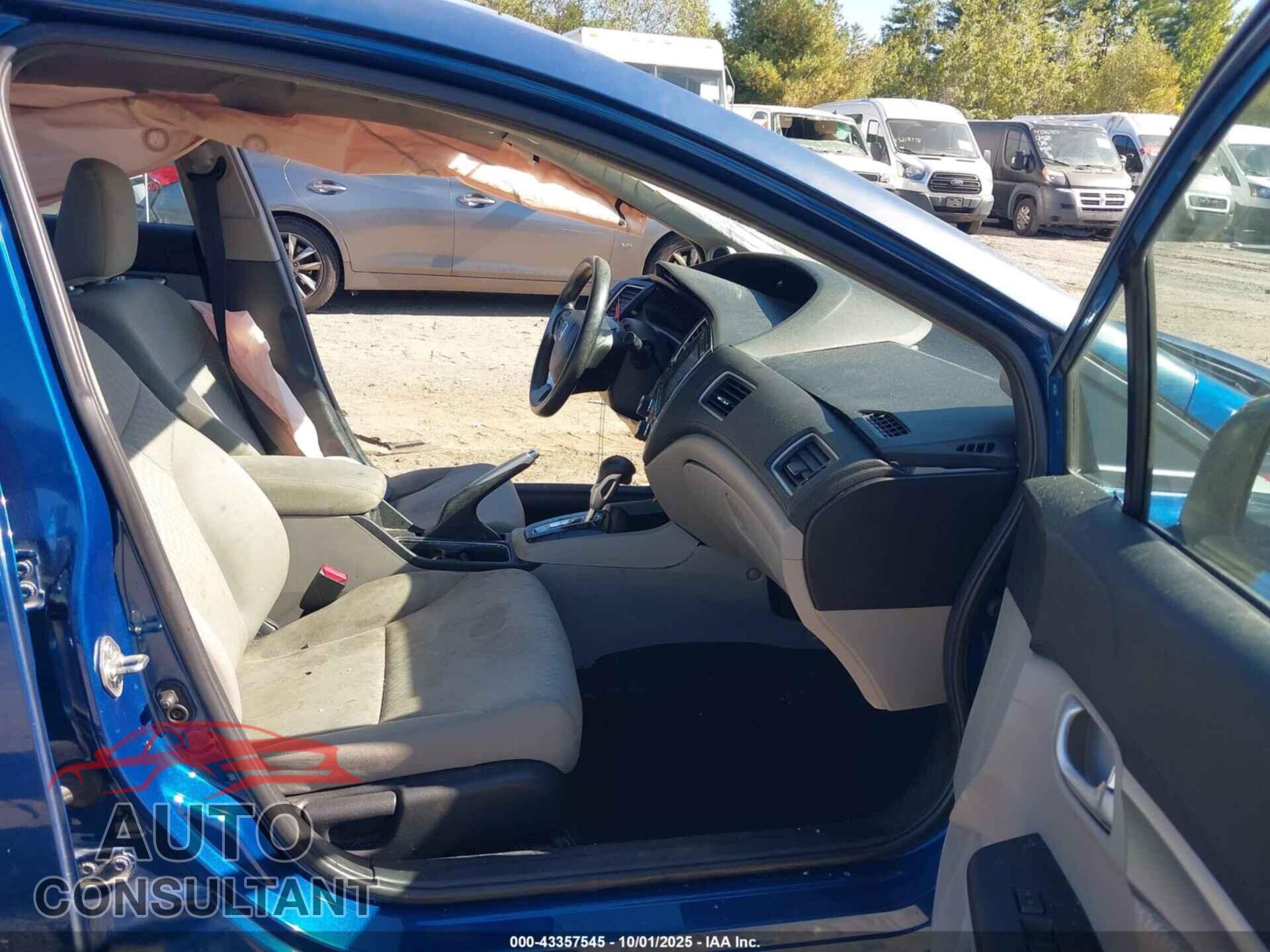 HONDA CIVIC 2014 - 19XFB2F86EE236356