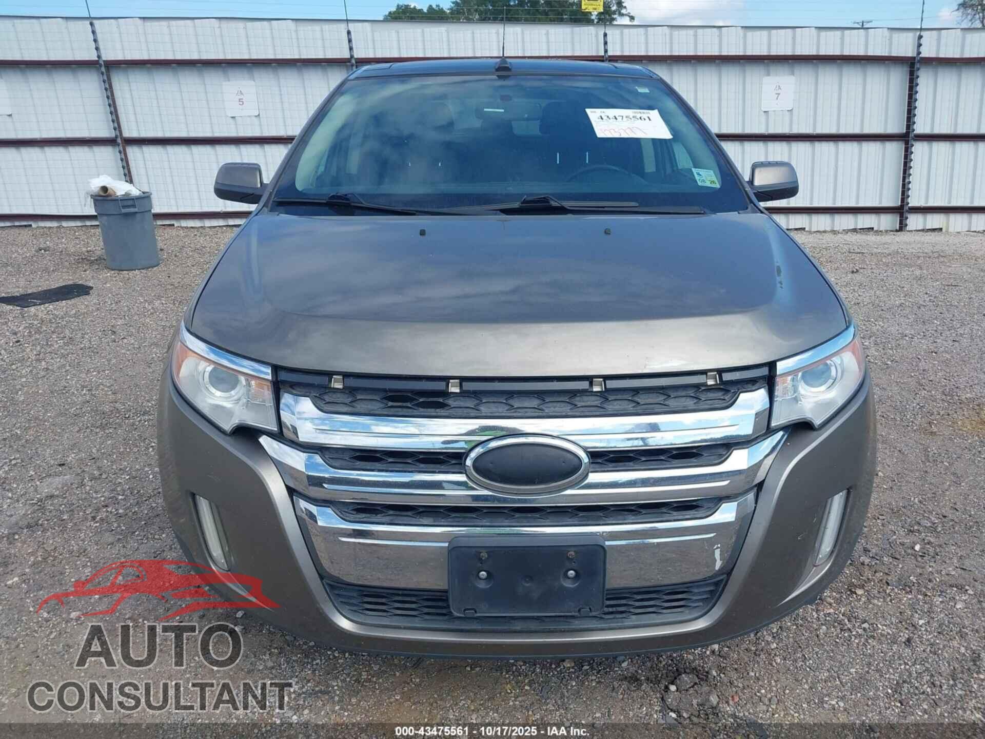 FORD EDGE 2012 - 2FMDK3K97CBA60560