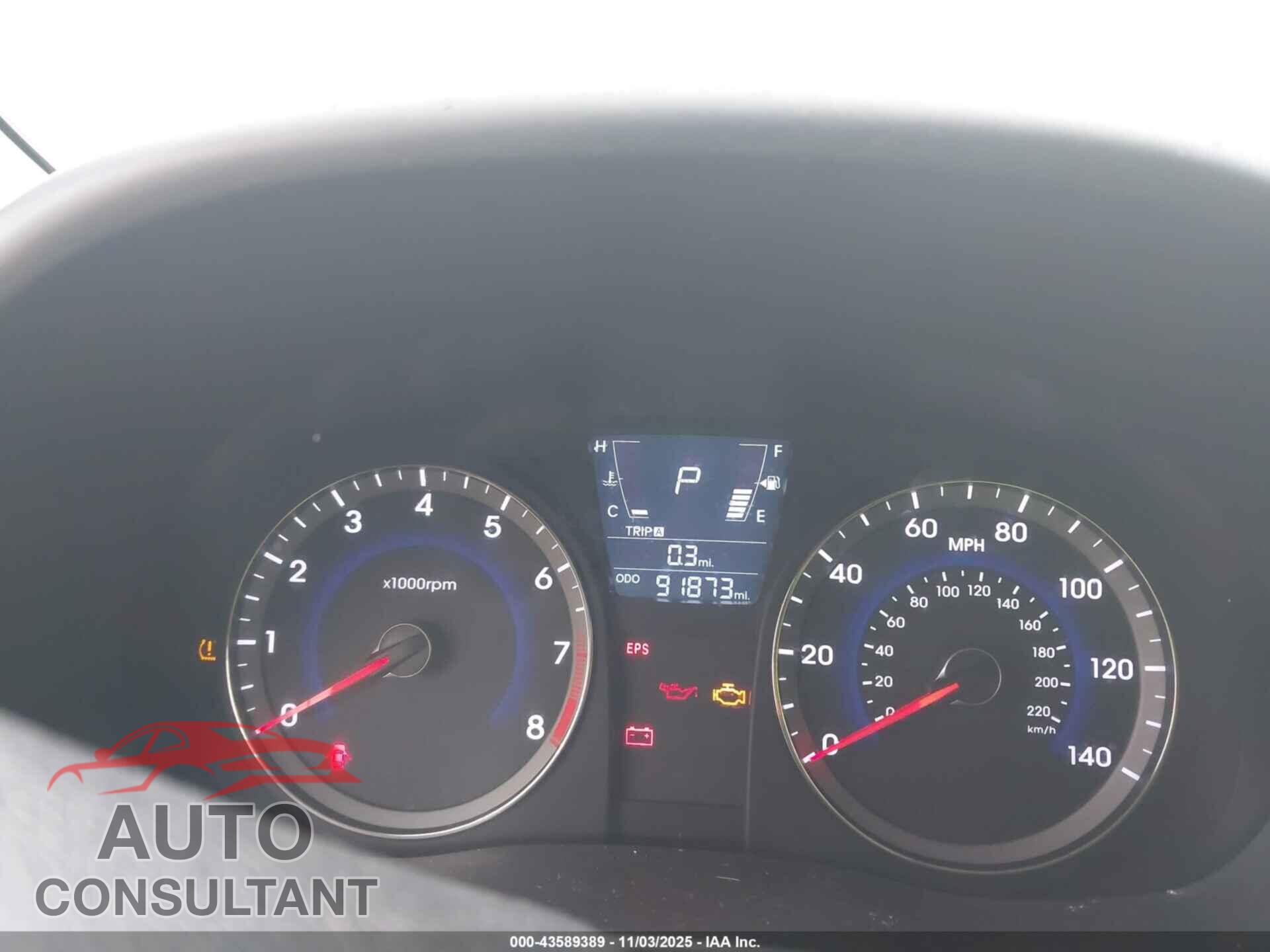 HYUNDAI ACCENT 2012 - KMHCT5AE2CU052993
