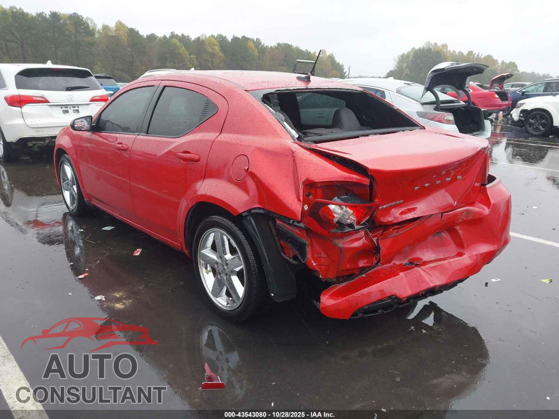 DODGE AVENGER 2012 - 1C3CDZAB4CN141333
