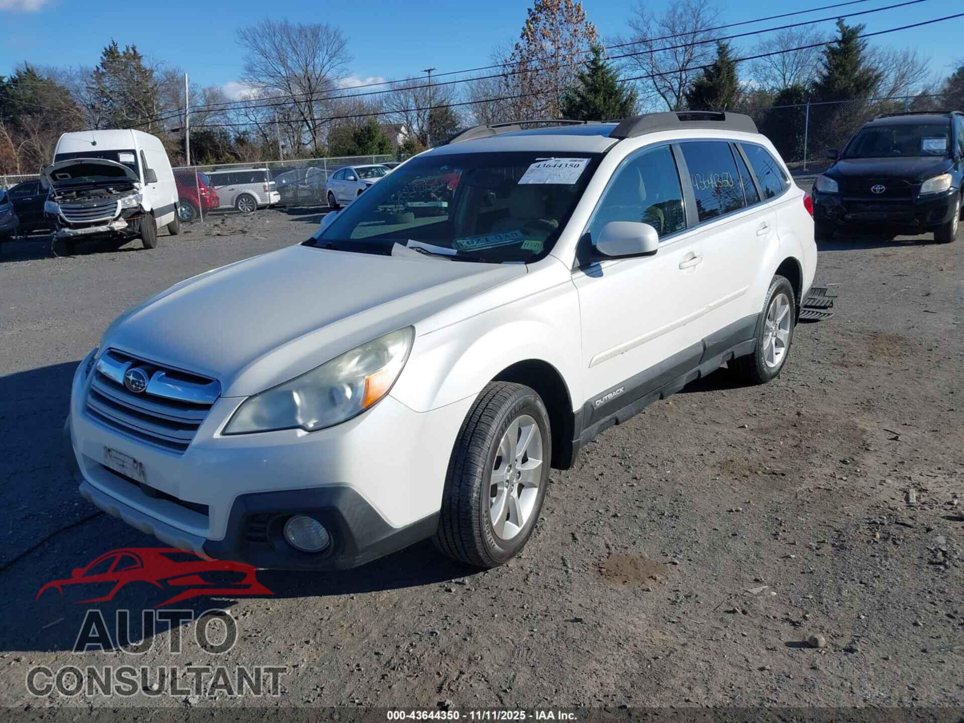 SUBARU OUTBACK 2014 - 4S4BRBLC4E3243859