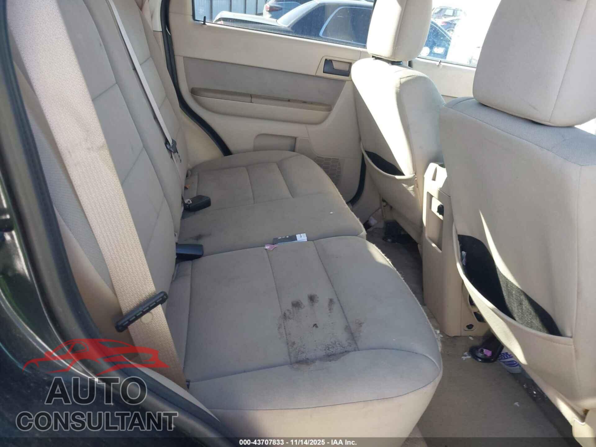 FORD ESCAPE 2011 - 1FMCU0D75BKA57502
