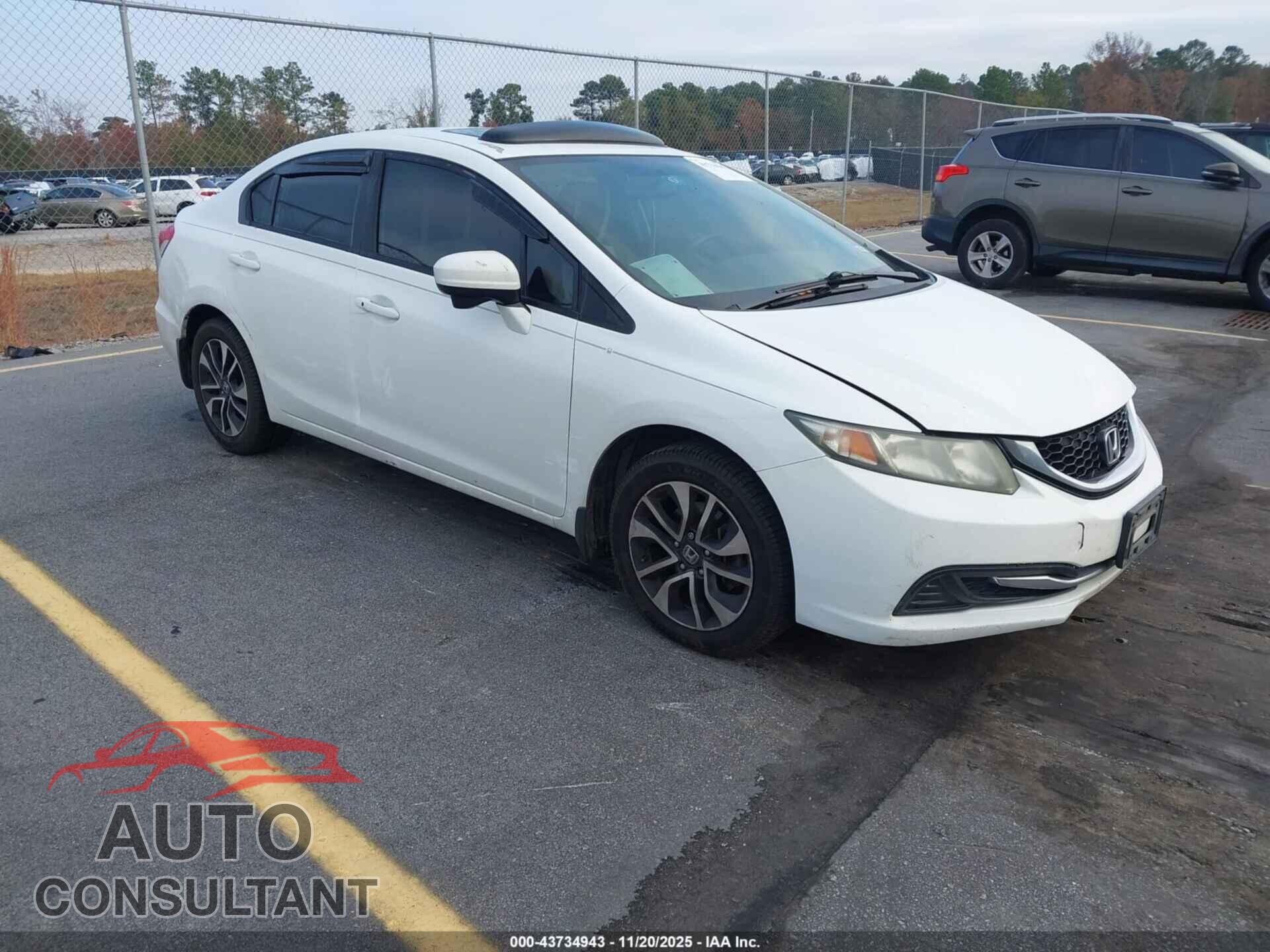 HONDA CIVIC 2014 - 19XFB2F83EE017290