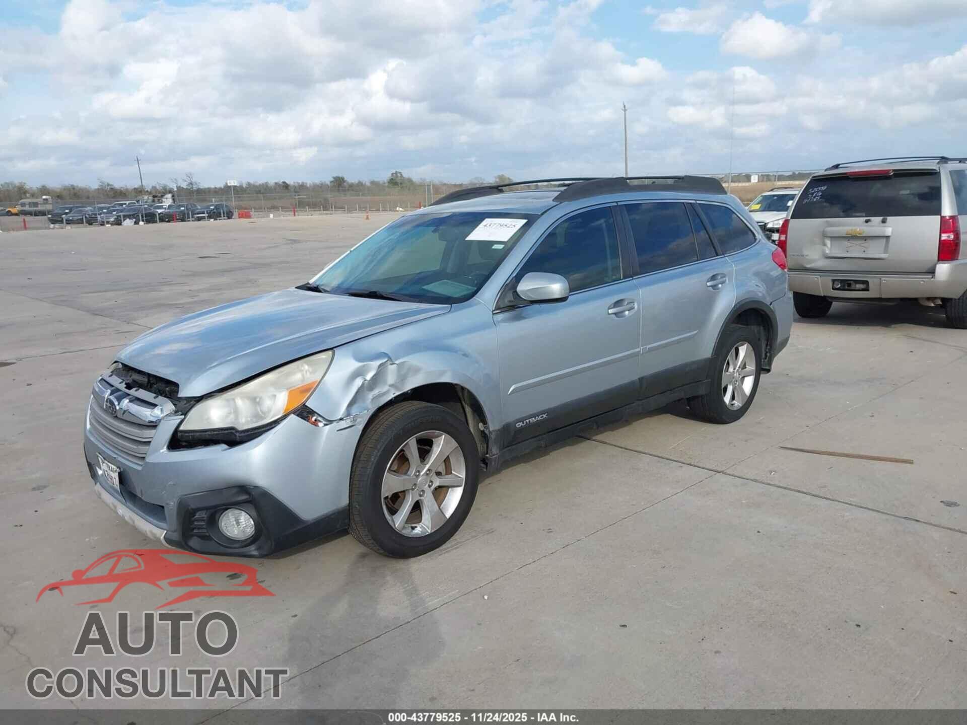 SUBARU OUTBACK 2014 - 4S4BRCLC4E3267763