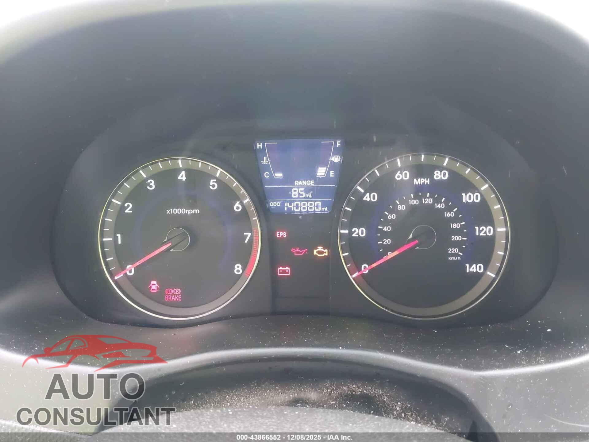 HYUNDAI ACCENT 2012 - KMHCU5AE7CU002605