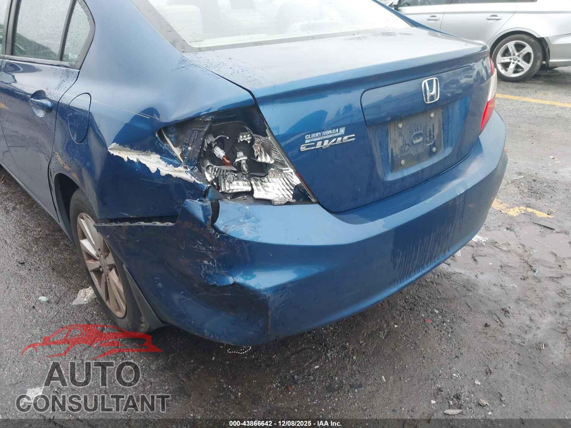 HONDA CIVIC 2012 - 19XFB2F83CE058659