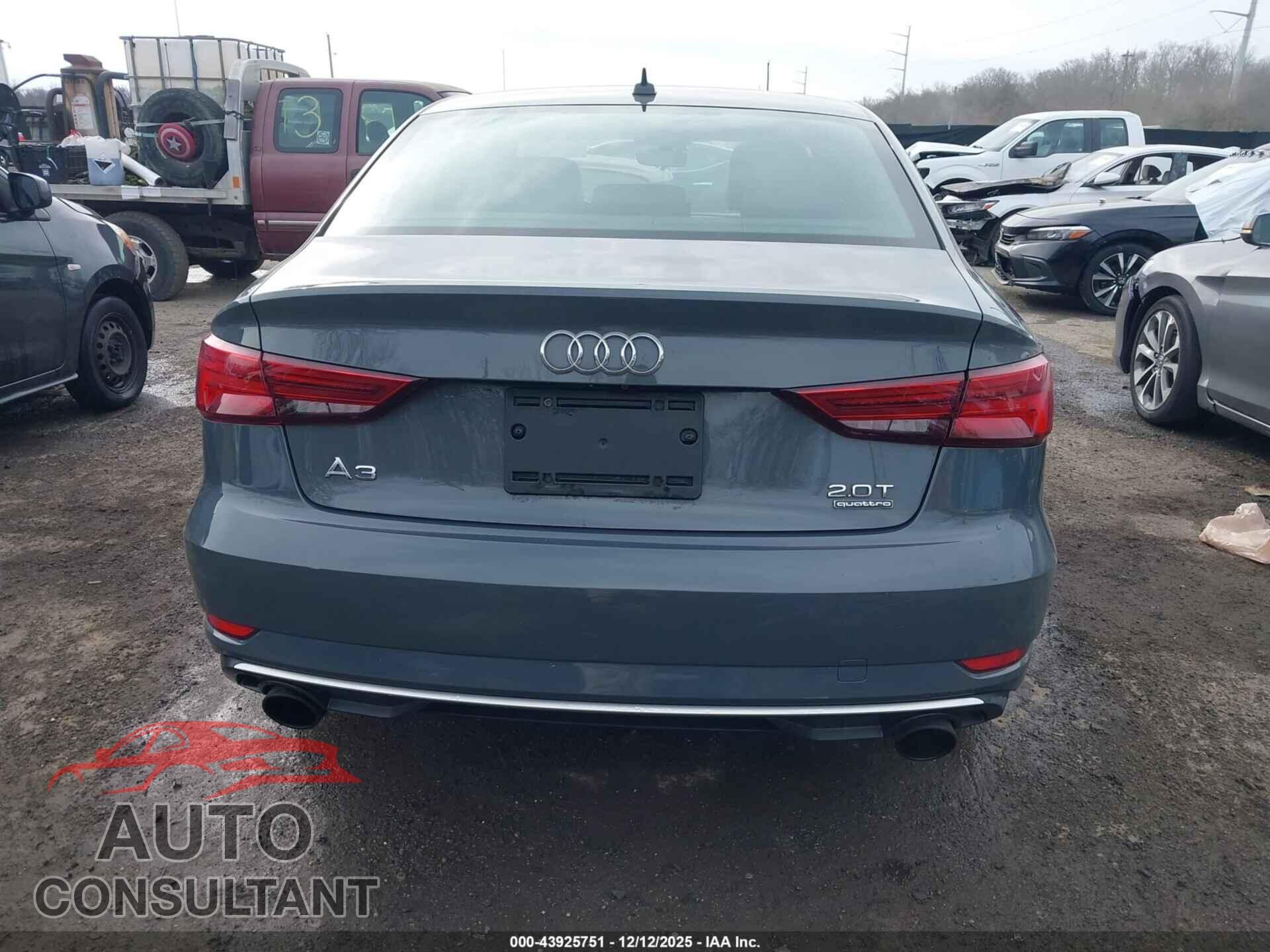 AUDI A3 2017 - WAUB8GFF2H1060869