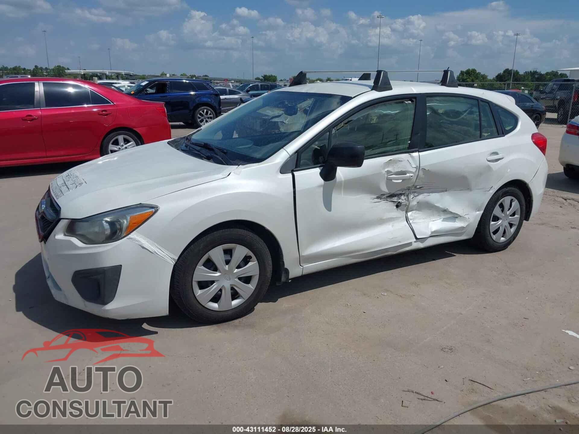 SUBARU IMPREZA 2012 - JF1GPAA68CH238418