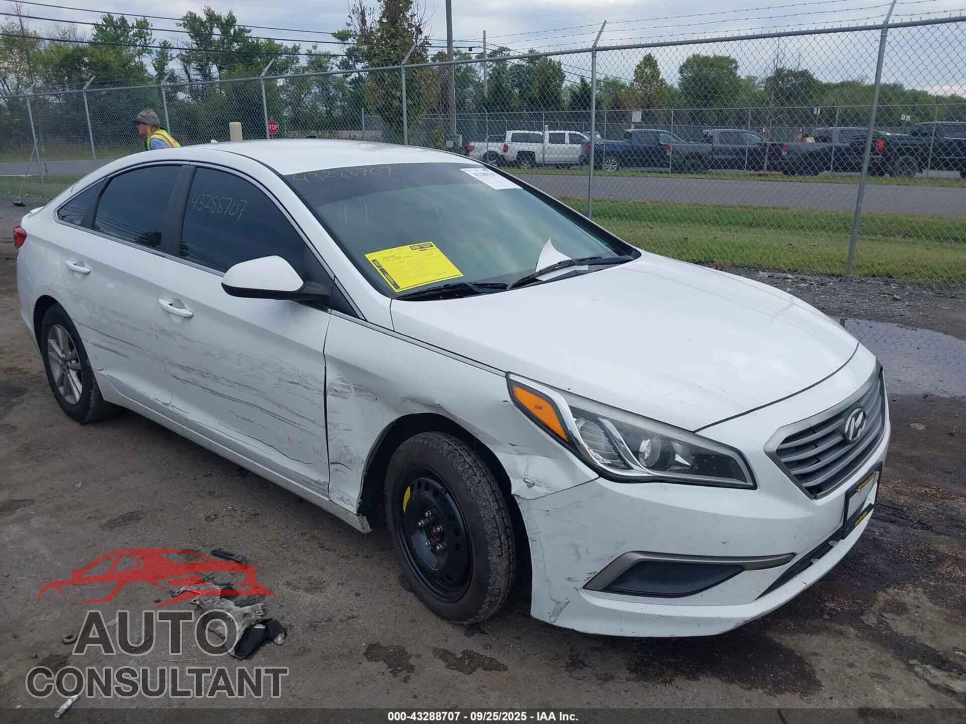 HYUNDAI SONATA 2017 - 5NPE24AF5HH581648