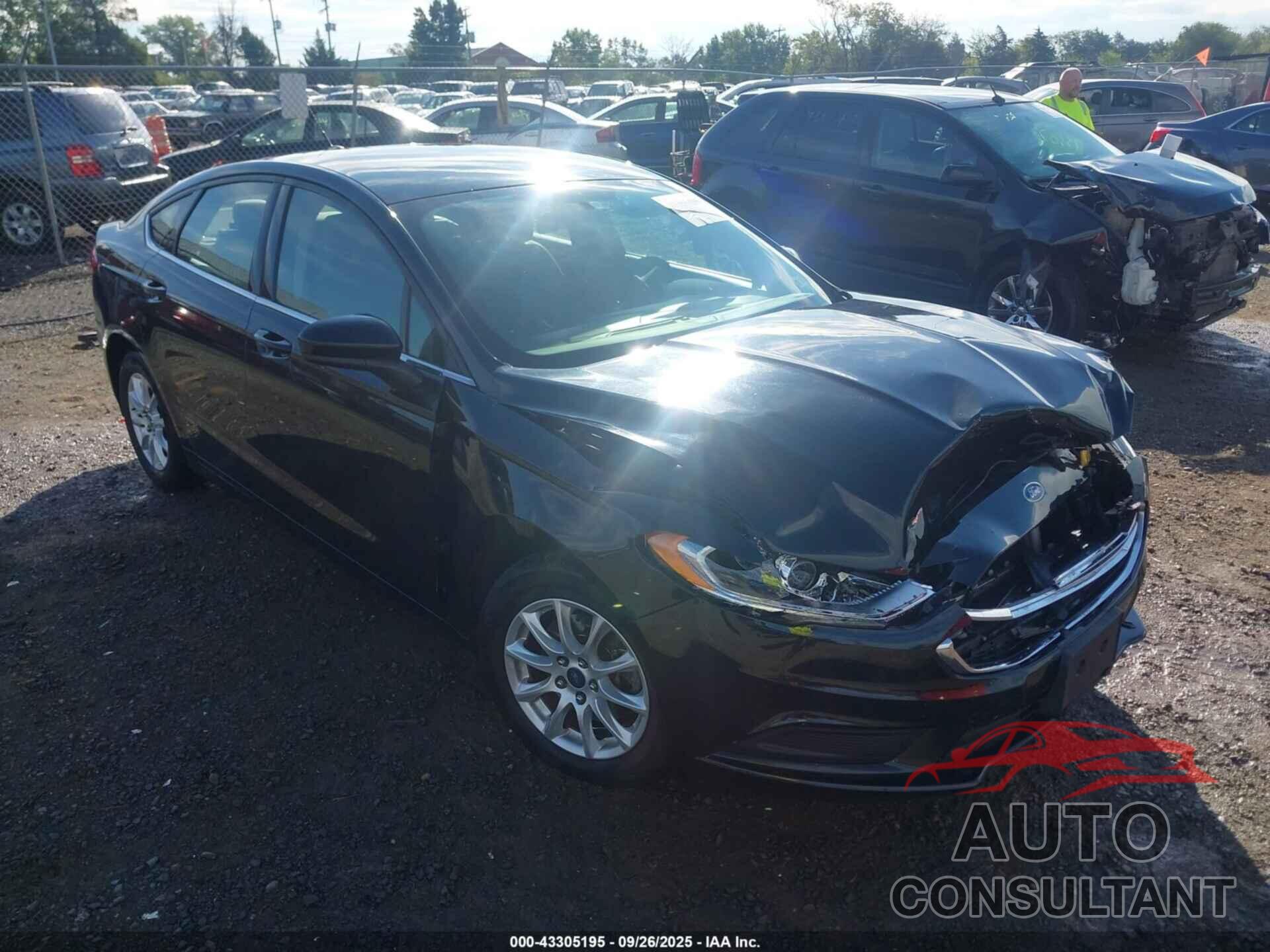 FORD FUSION 2017 - 3FA6P0G72HR280367
