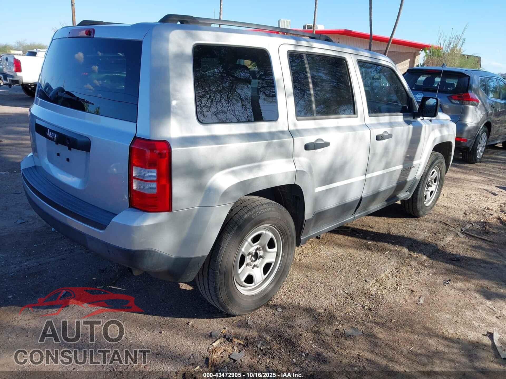 JEEP PATRIOT 2013 - 1C4NJPBA7DD255681