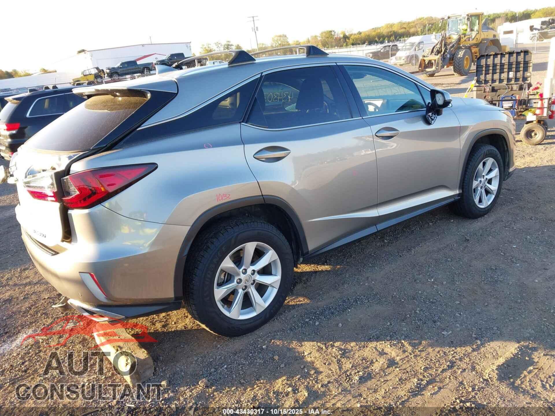 LEXUS RX 350 2017 - 2T2BZMCA1HC122406