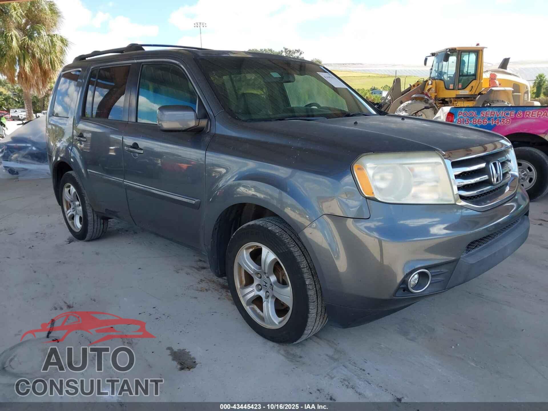 HONDA PILOT 2013 - 5FNYF3H59DB001657