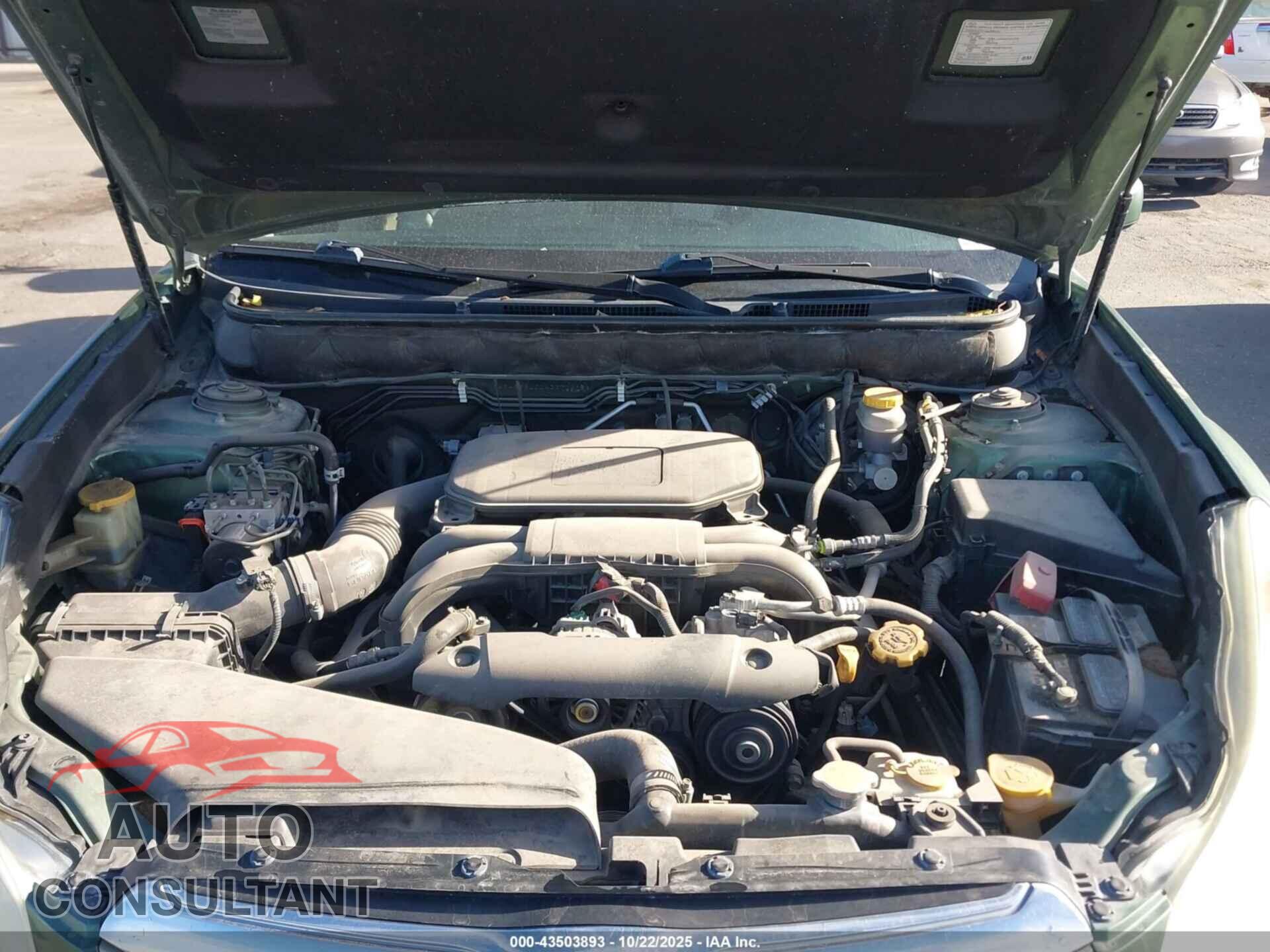 SUBARU OUTBACK 2010 - 4S4BRBLC0A3370215
