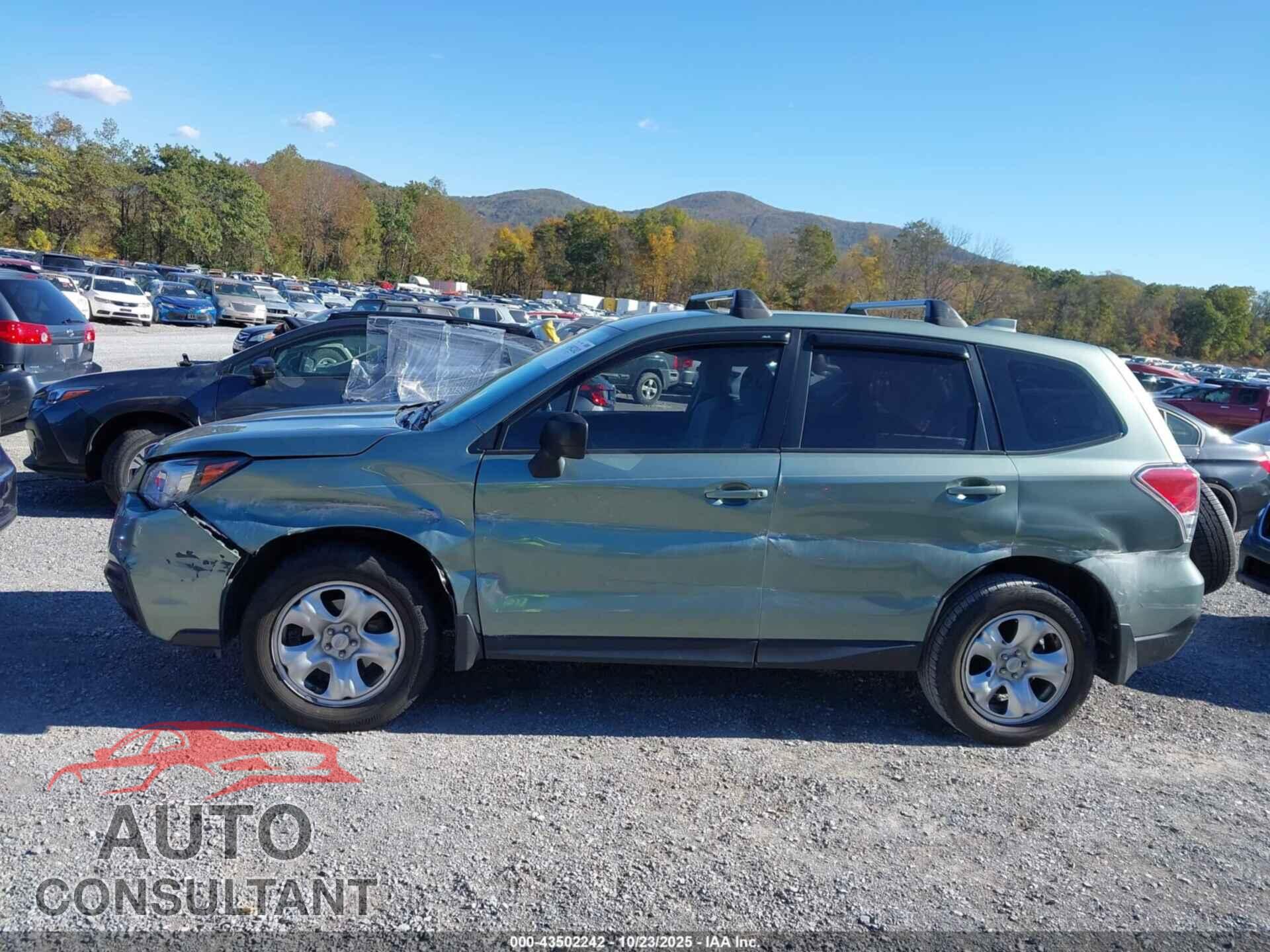 SUBARU FORESTER 2017 - JF2SJAAC5HH430836