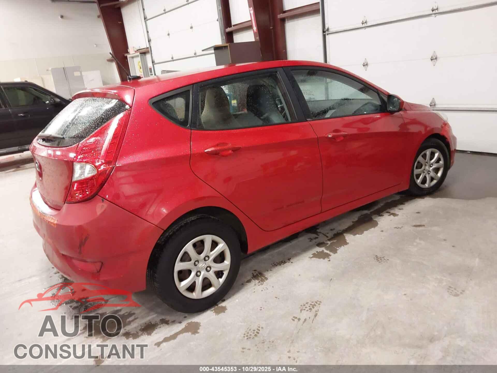 HYUNDAI ACCENT 2012 - KMHCT5AE1CU008807