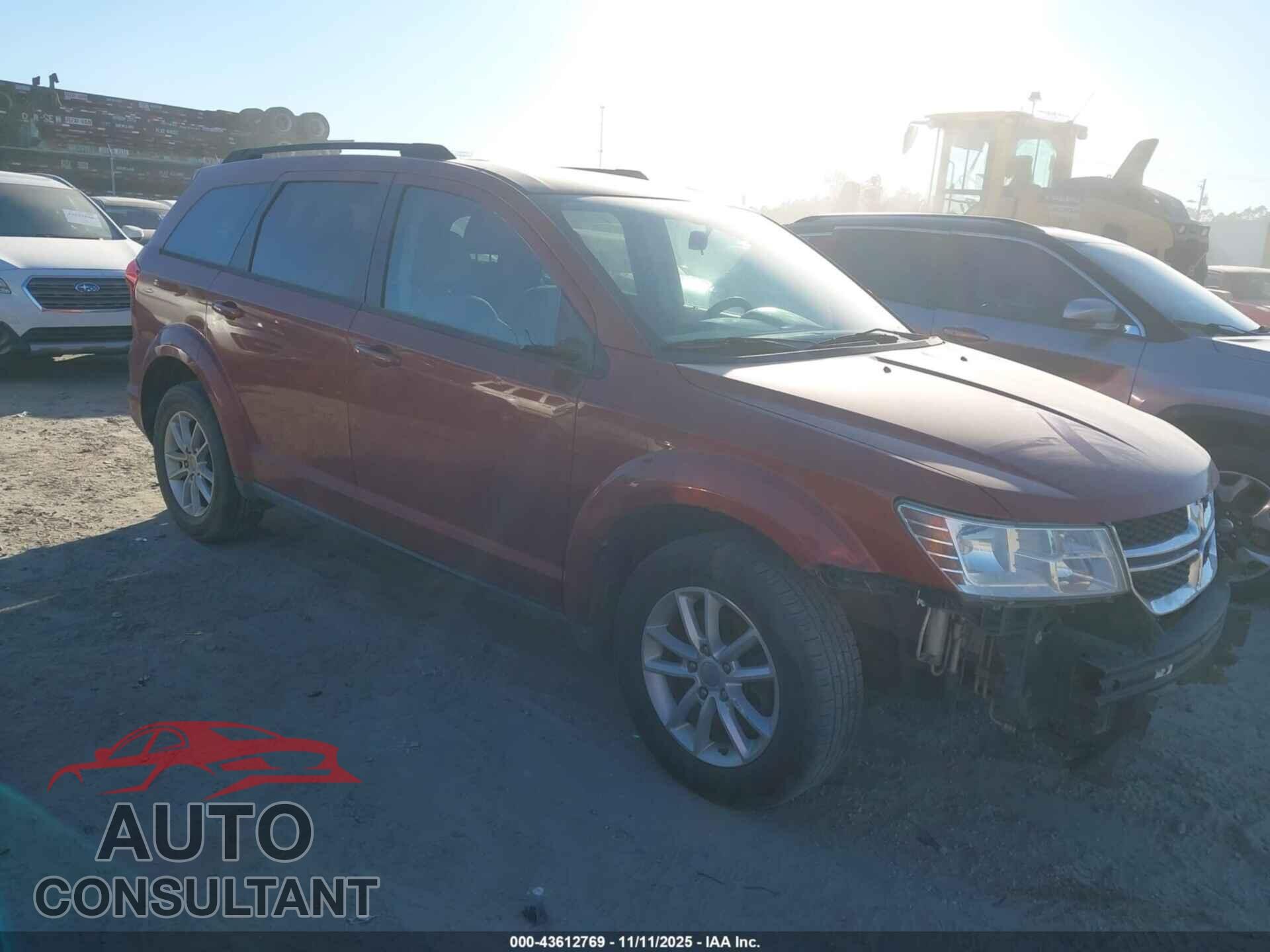 DODGE JOURNEY 2013 - 3C4PDCBG3DT674876