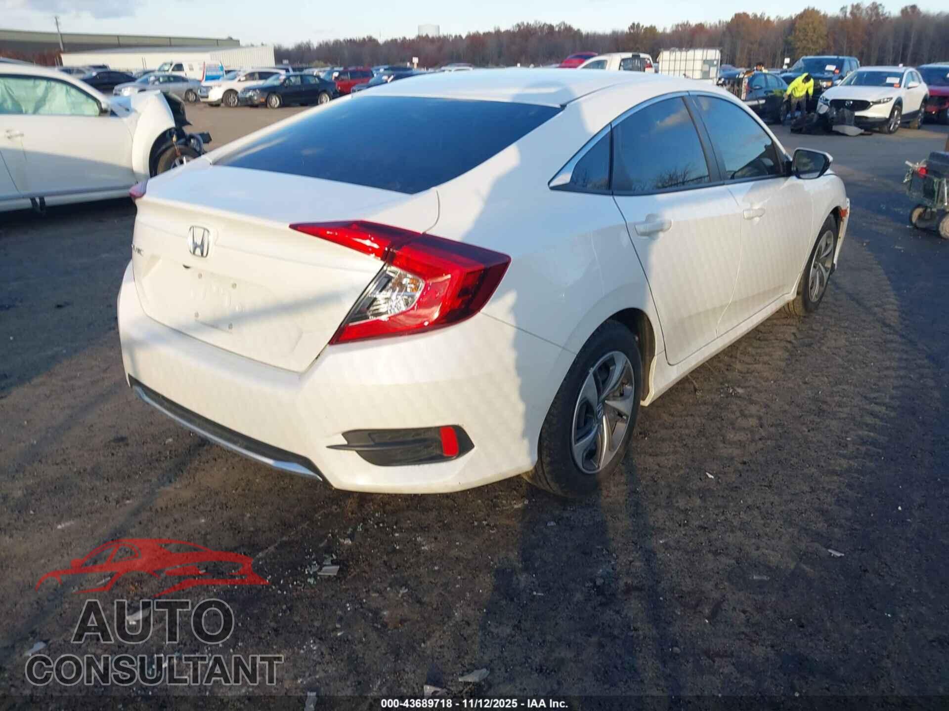 HONDA CIVIC 2020 - 19XFC2F67LE007760
