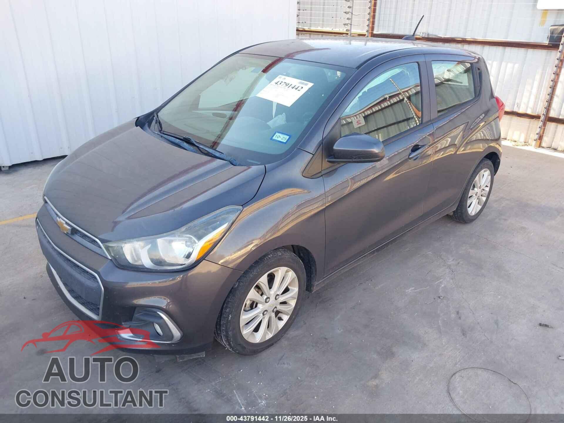 CHEVROLET SPARK 2016 - KL8CC6SA1GC580115