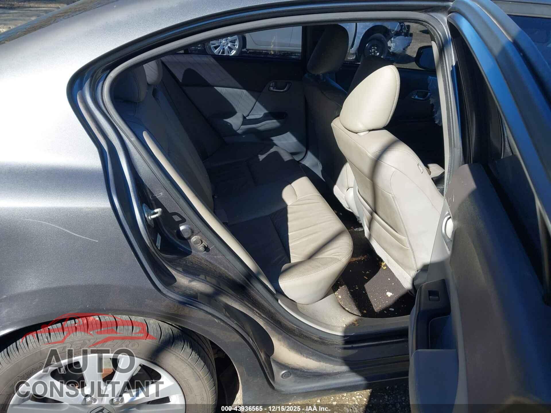 HONDA CIVIC 2012 - 19XFB2F91CE022428