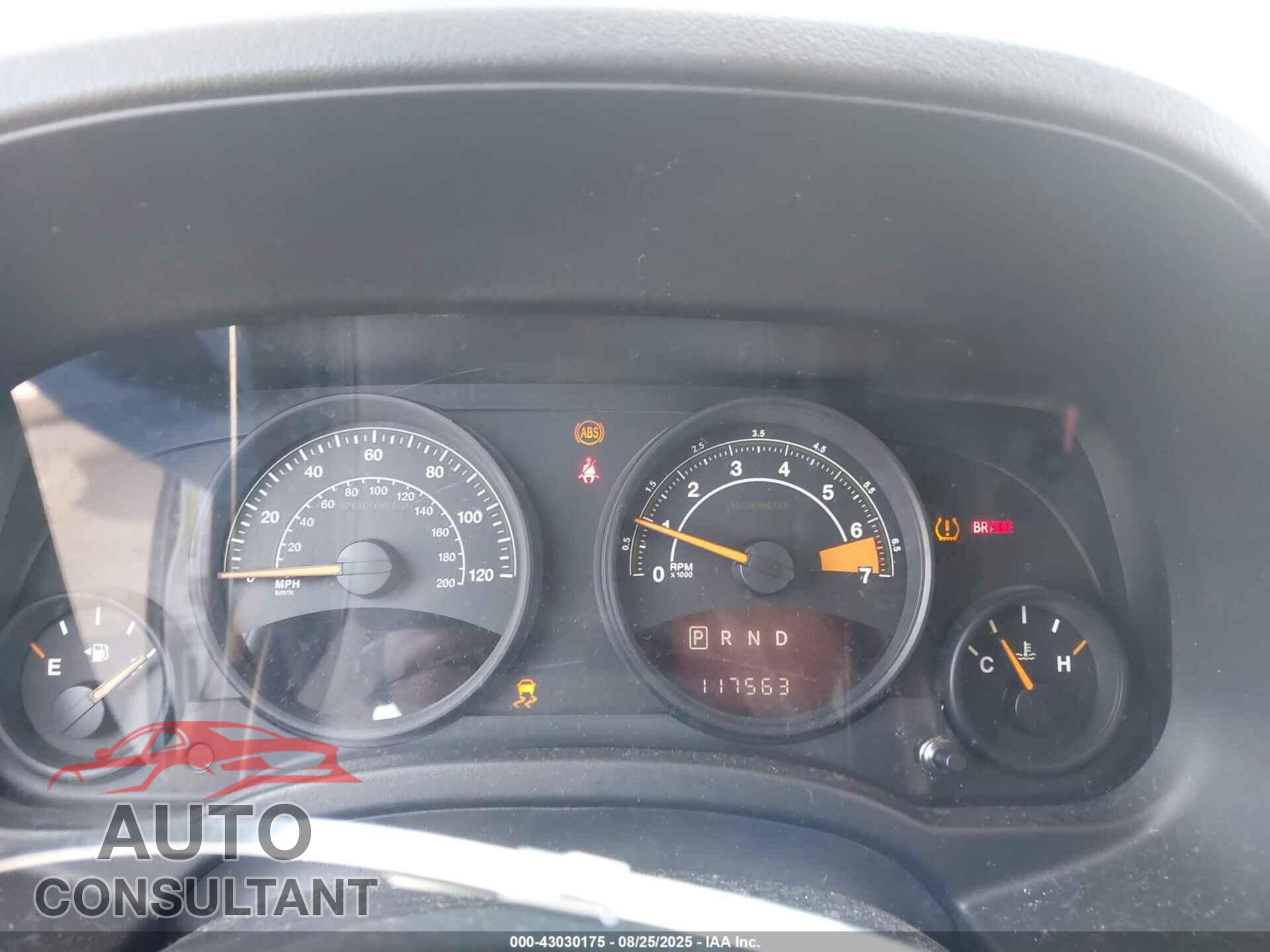 JEEP COMPASS 2016 - 1C4NJCBA8GD611259
