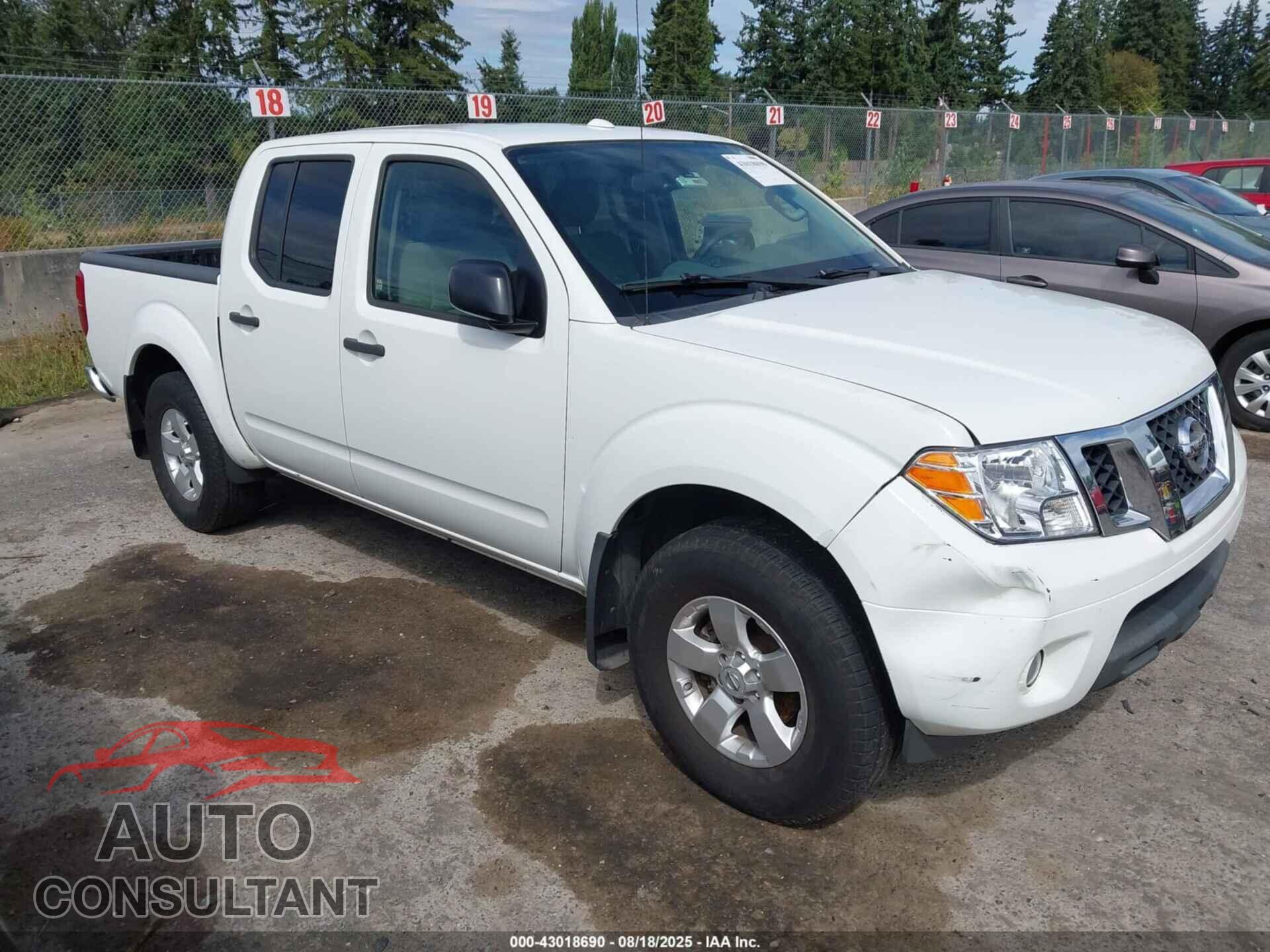 NISSAN FRONTIER 2013 - 1N6AD0EV5DN720901