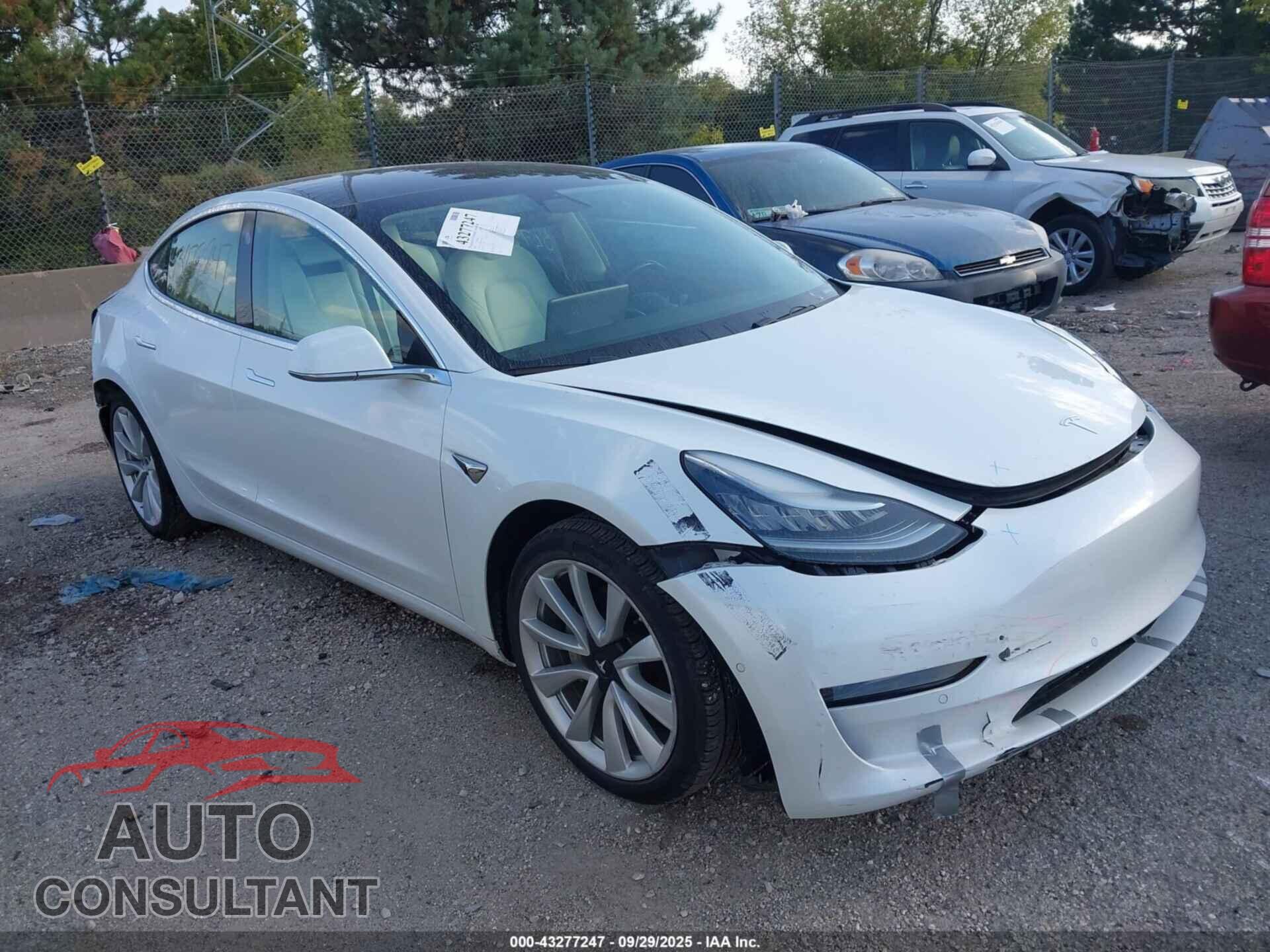 TESLA MODEL 3 2019 - 5YJ3E1EA3KF417932