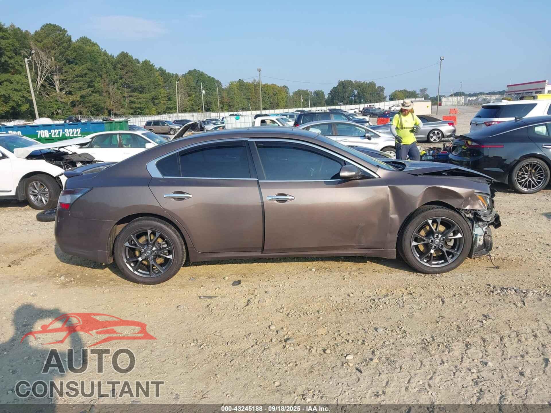 NISSAN MAXIMA 2014 - 1N4AA5AP2EC463330