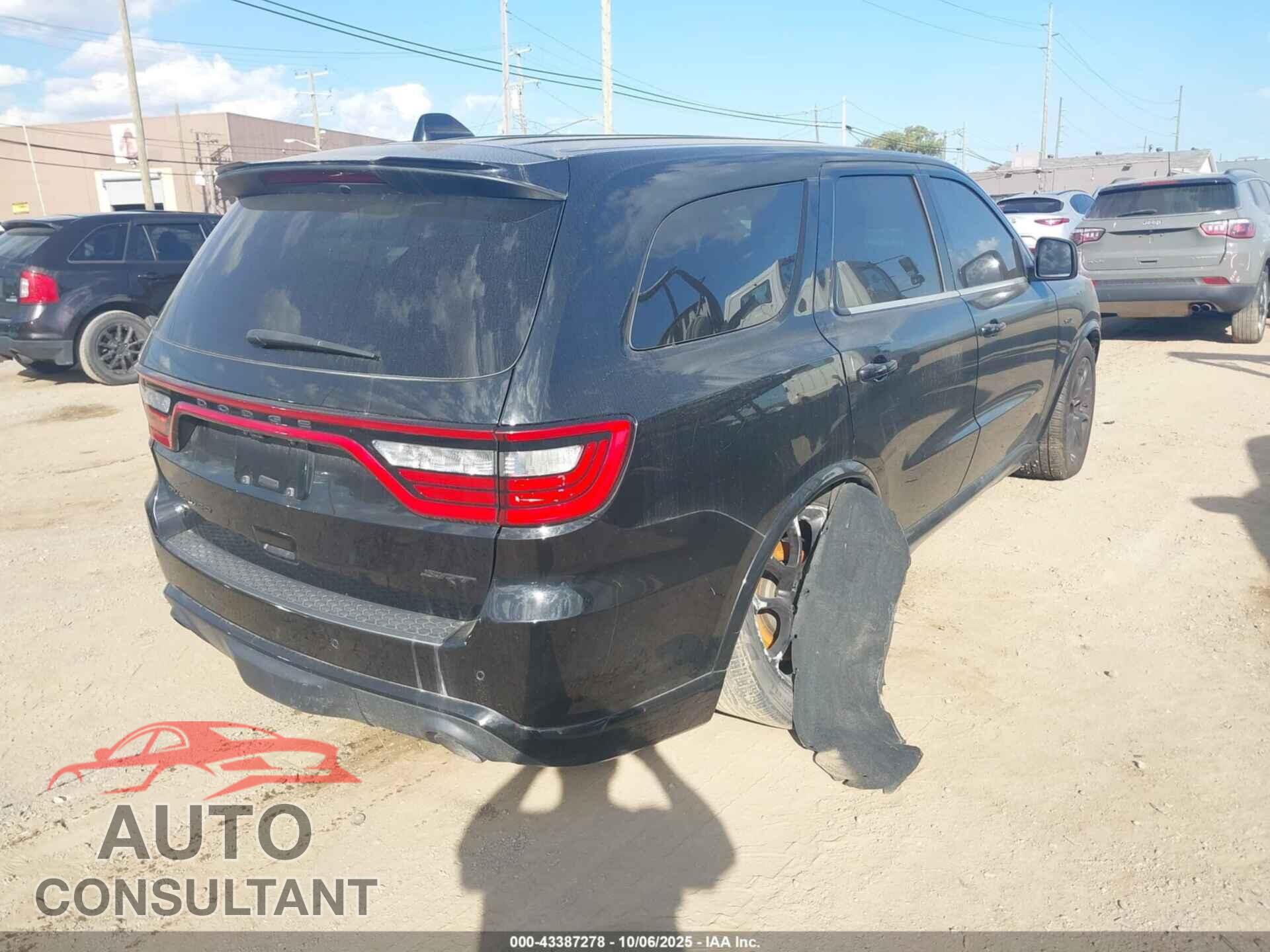 DODGE DURANGO 2021 - 1C4SDJGJ5MC890789