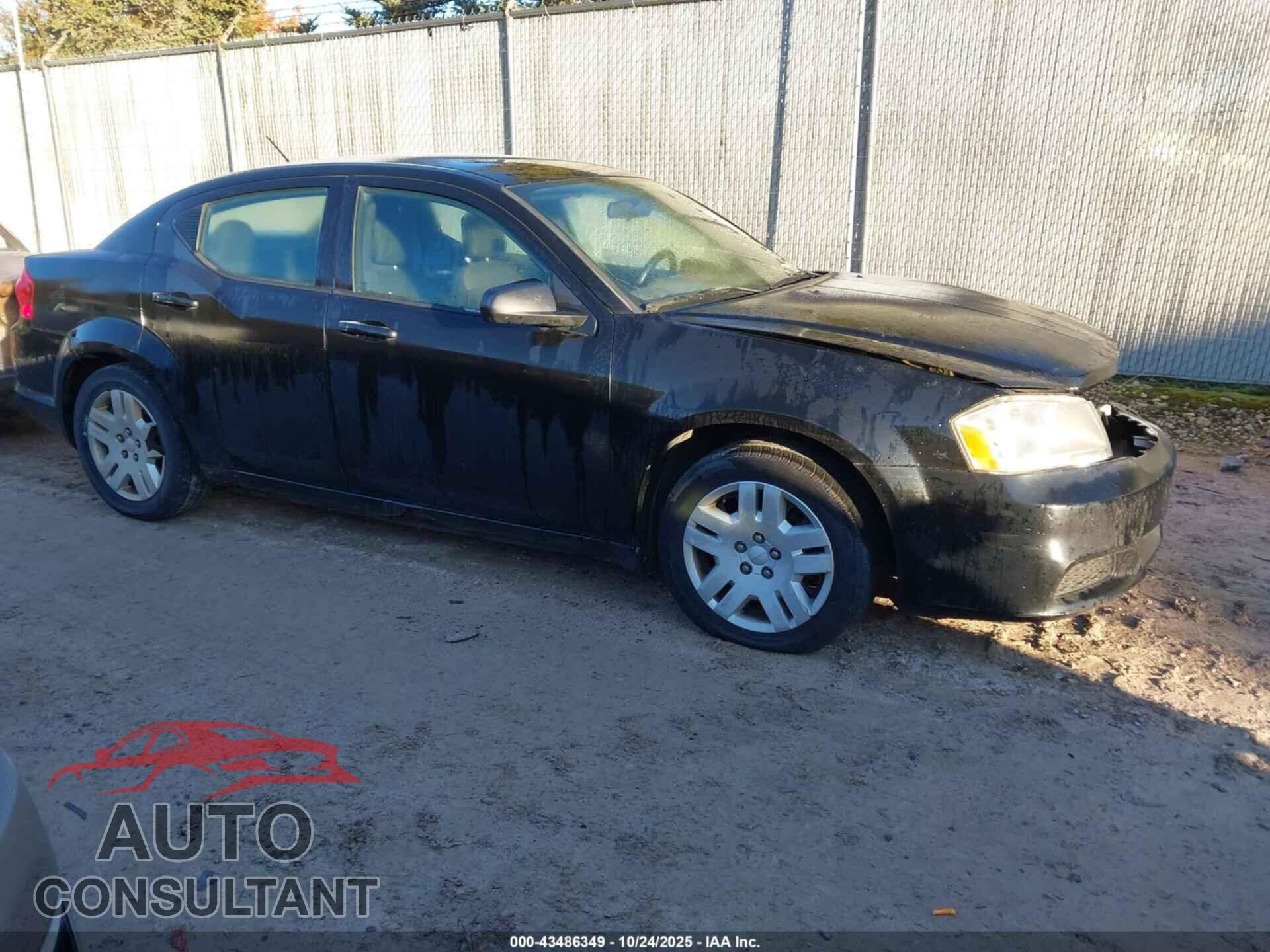 DODGE AVENGER 2011 - 1B3BD4FB3BN592045