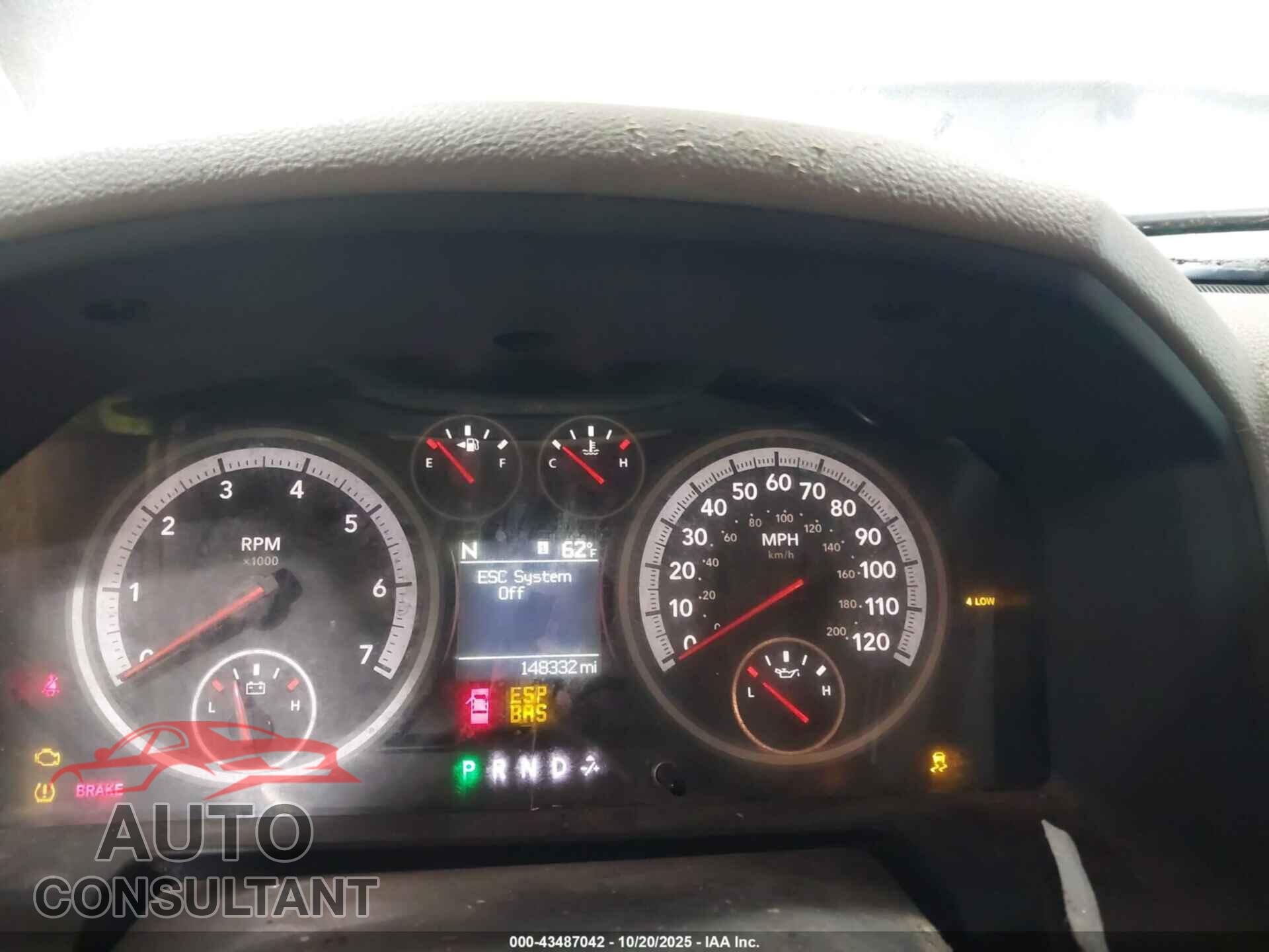 DODGE RAM 1500 2010 - 3D7JV1ET7AG133341